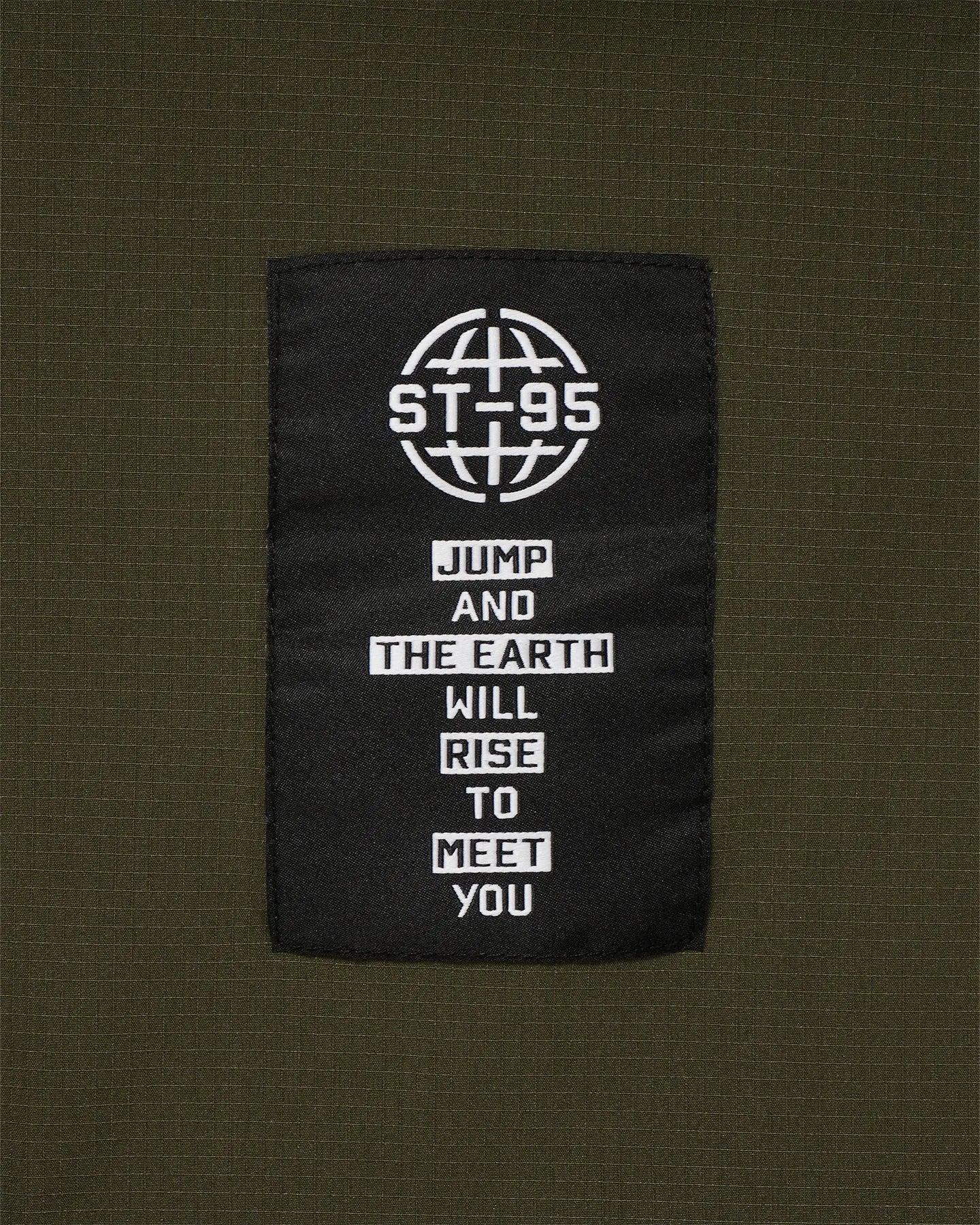 4 Way Stretch Zip Through Jacket - Olive ST95