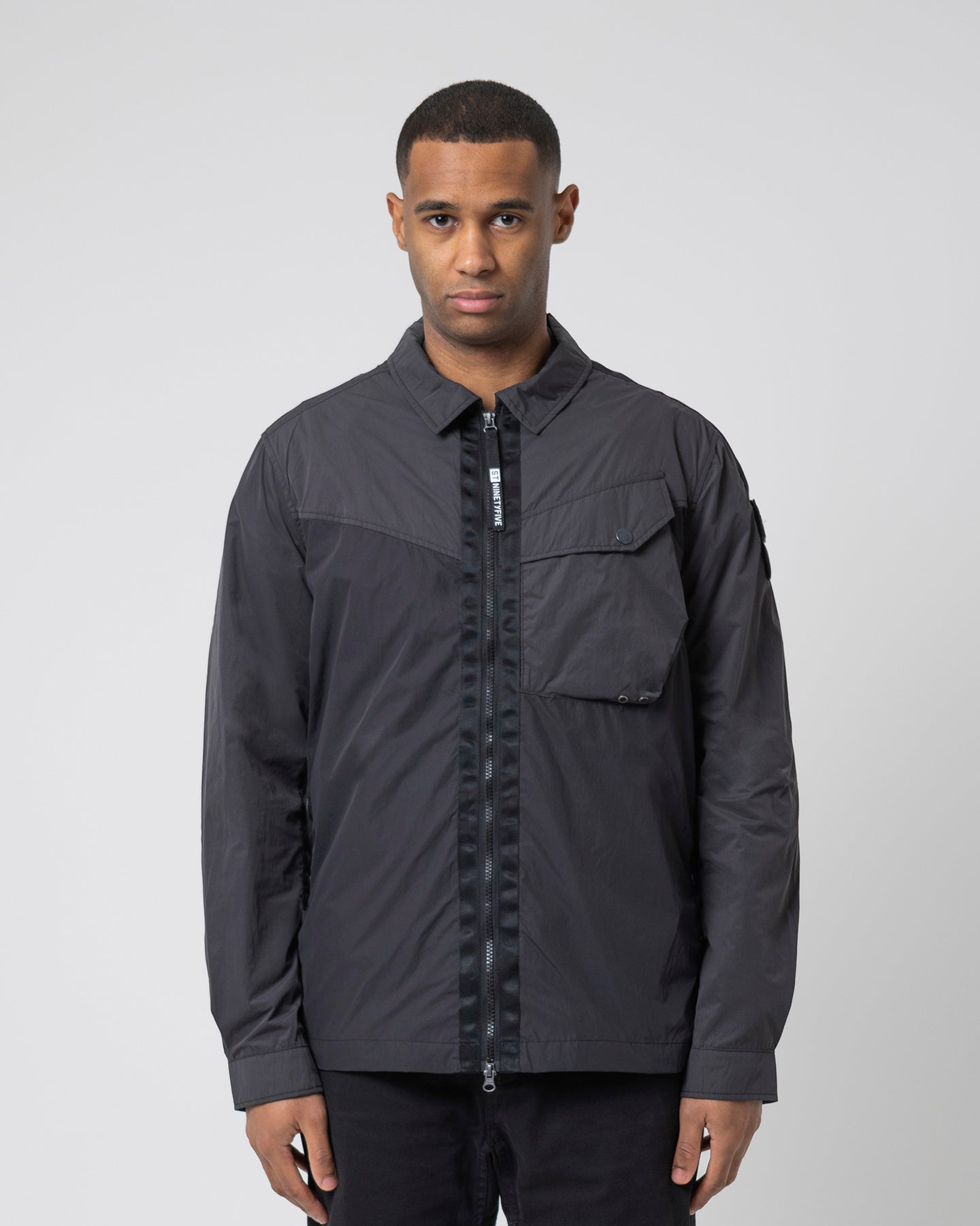 Ballute Overshirt - Black ST95
