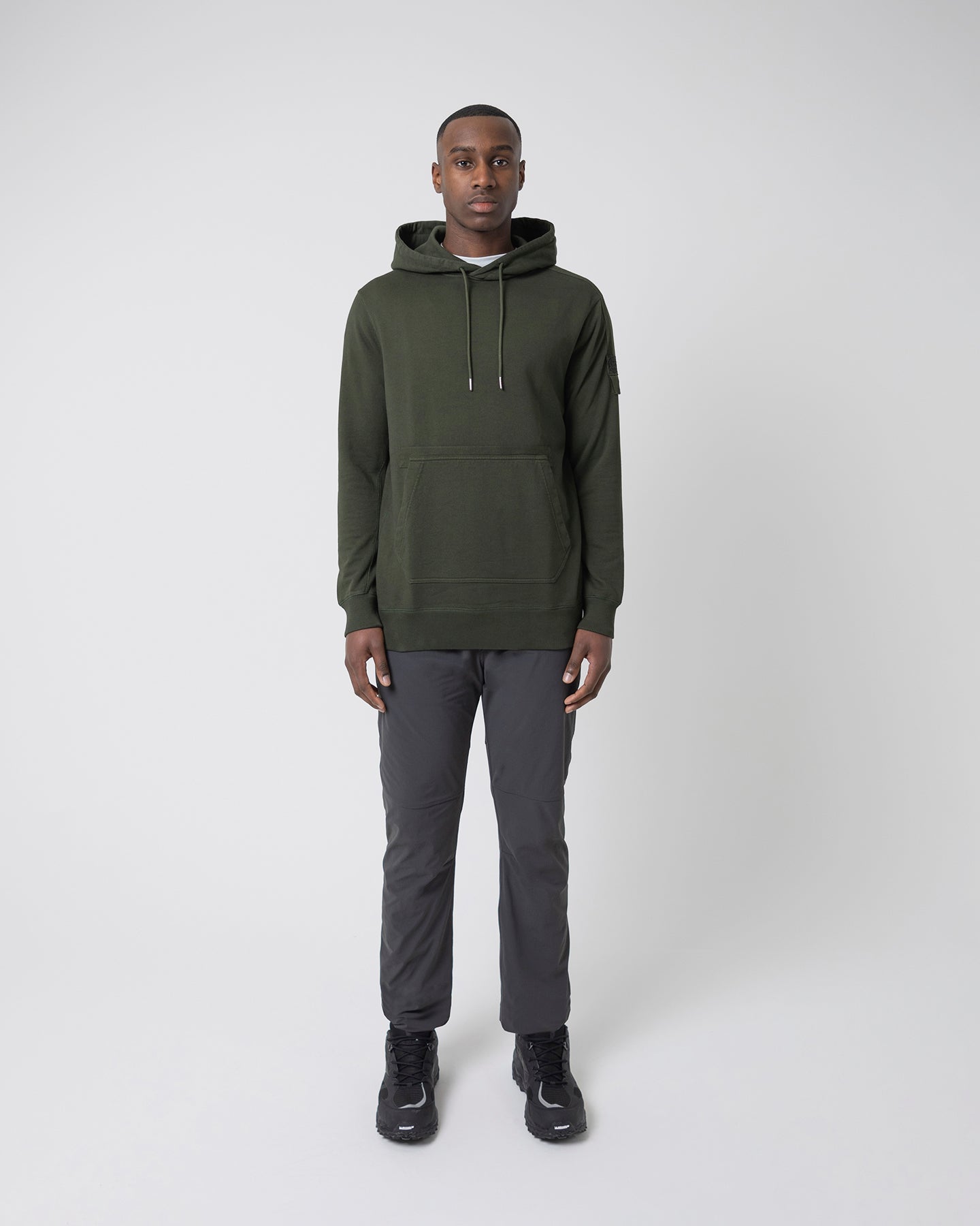 Hooded Sweat - Dark Green ST95