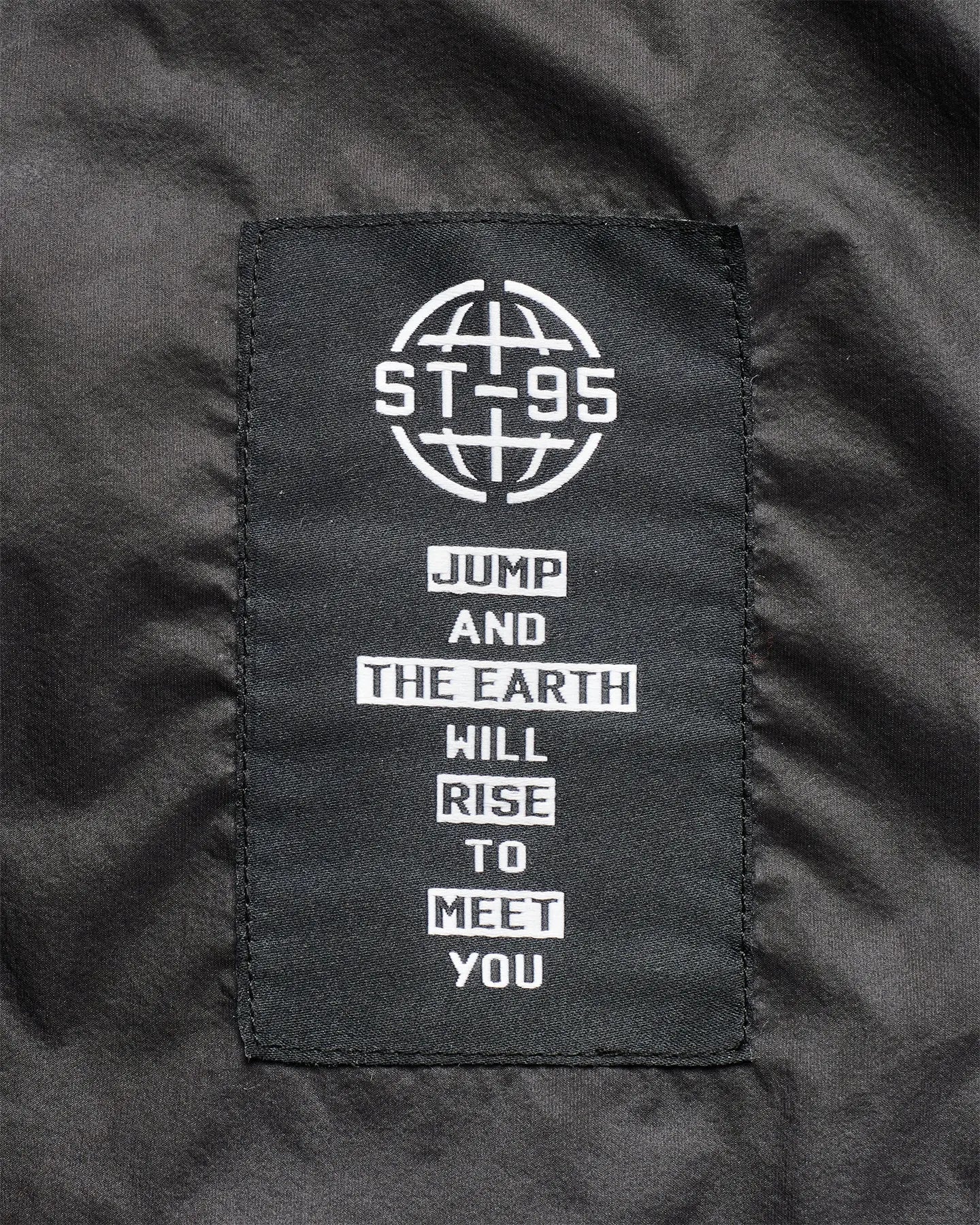 Helio Hooded Padded Blouson - Black ST95