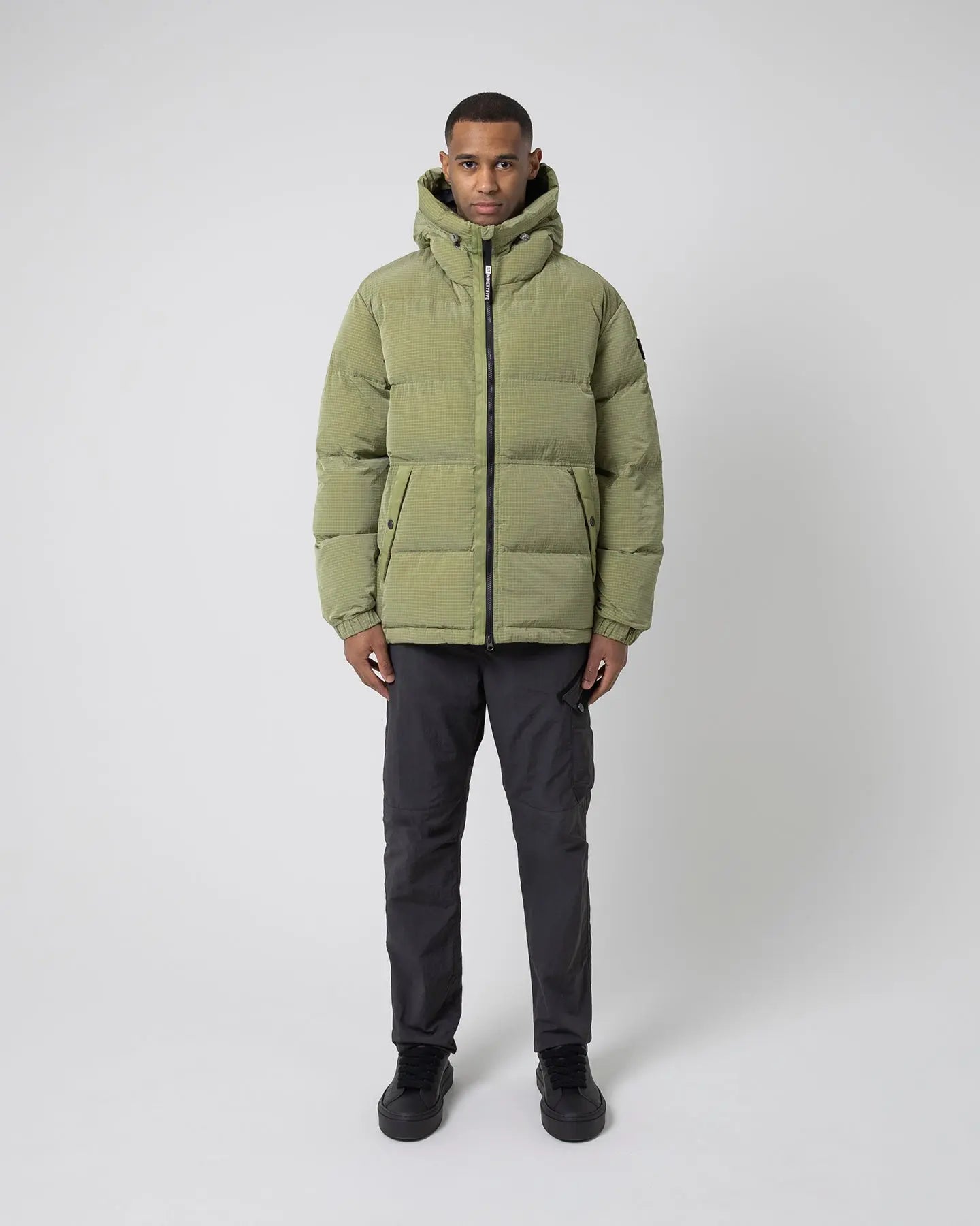 Hooded Puffer - Light Green ST95