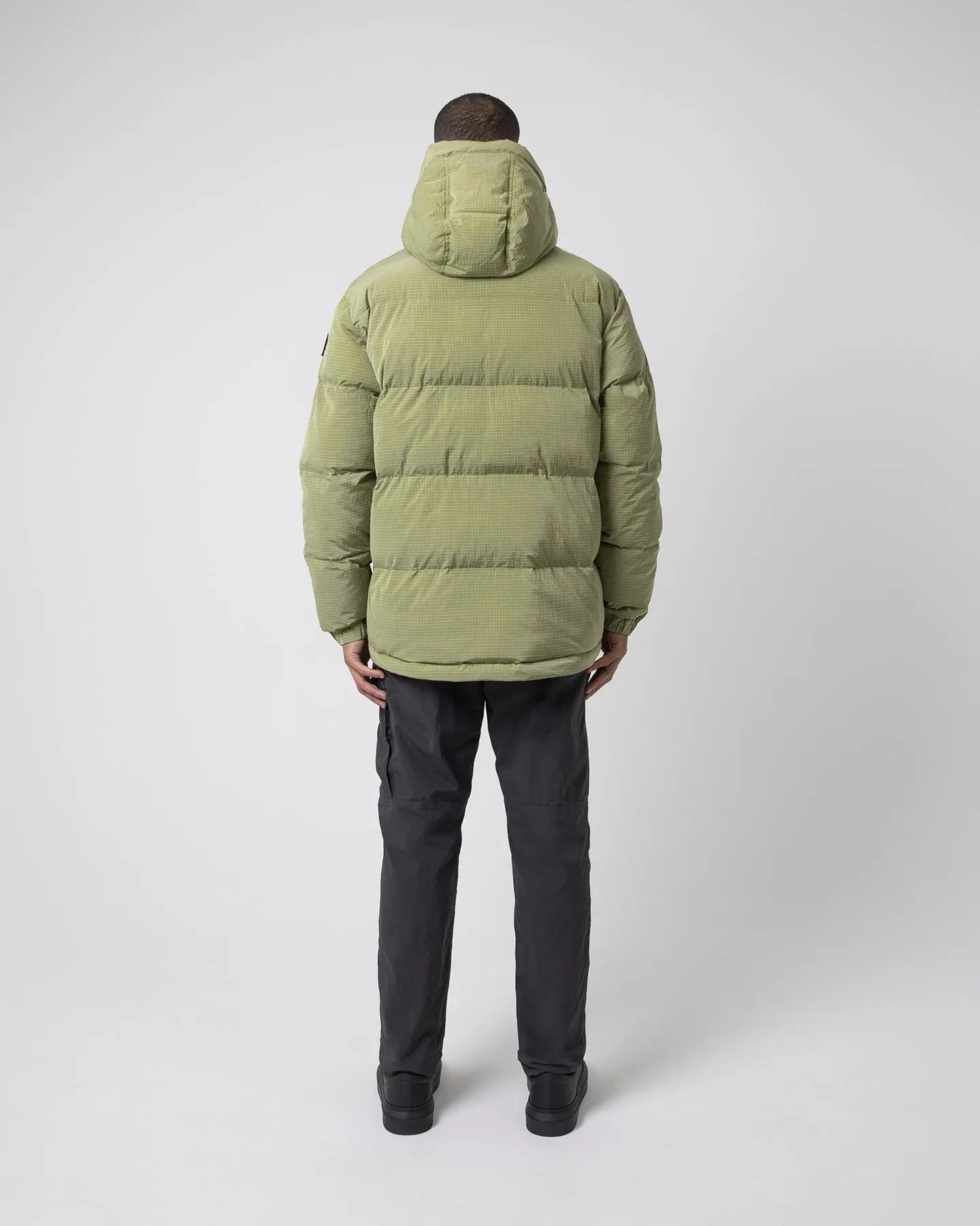 Hooded Puffer - Light Green ST95
