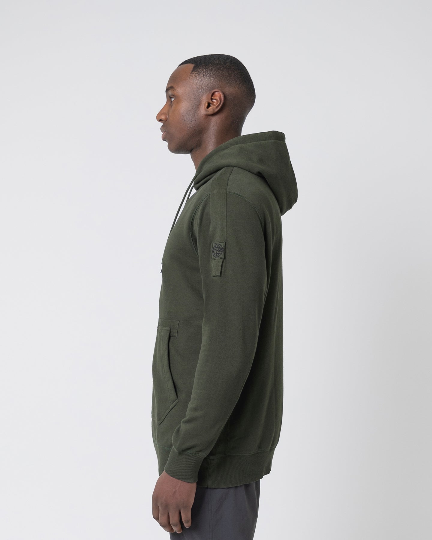 Hooded Sweat - Dark Green ST95