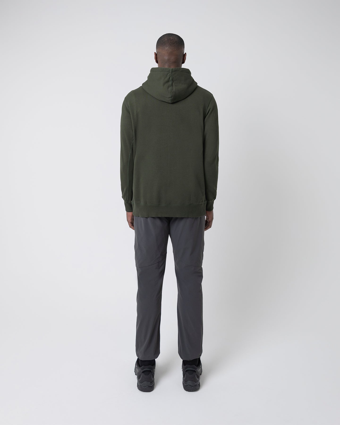 Hooded Sweat - Dark Green ST95