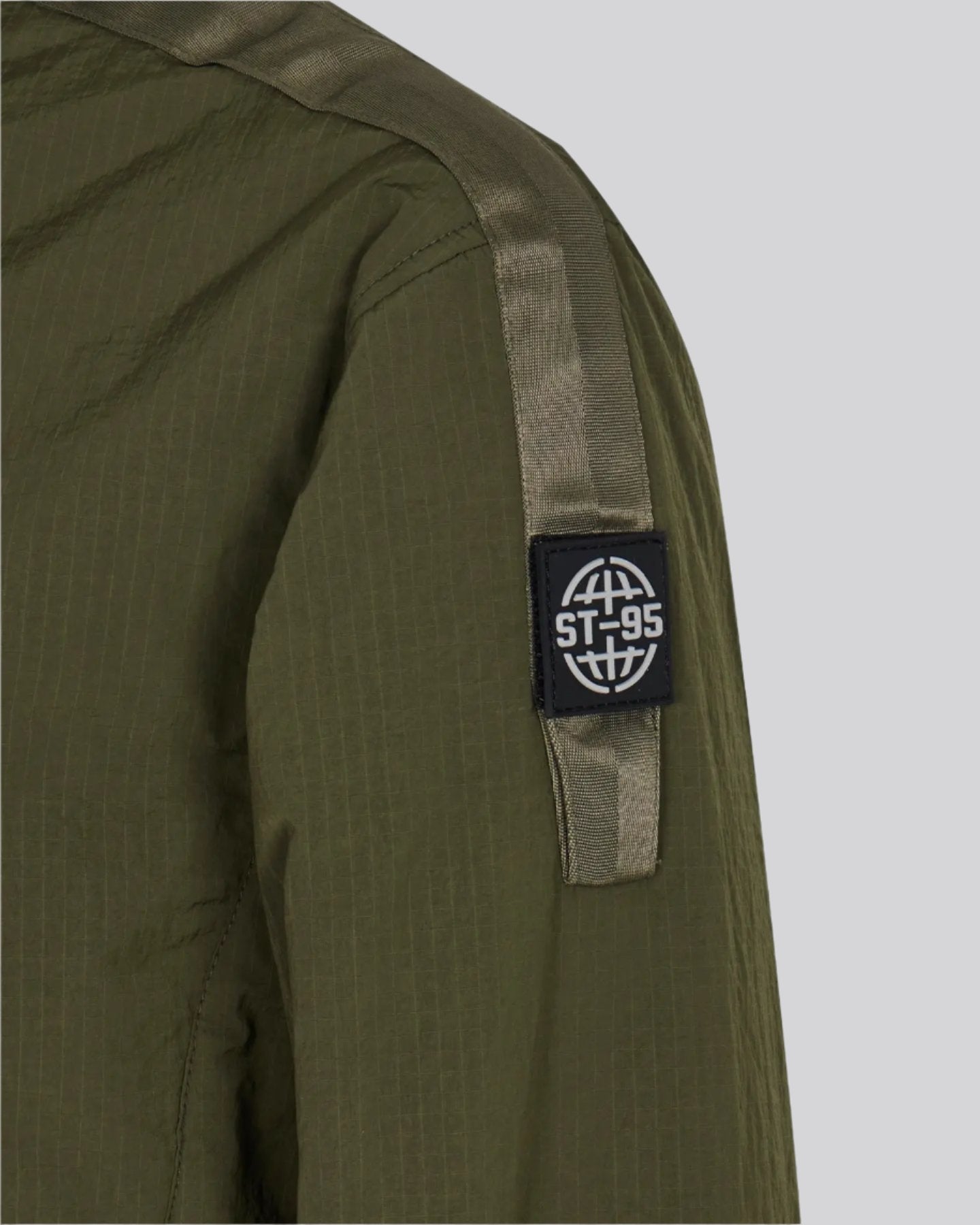 Lightweight Padded Overshirt - Olive ST95