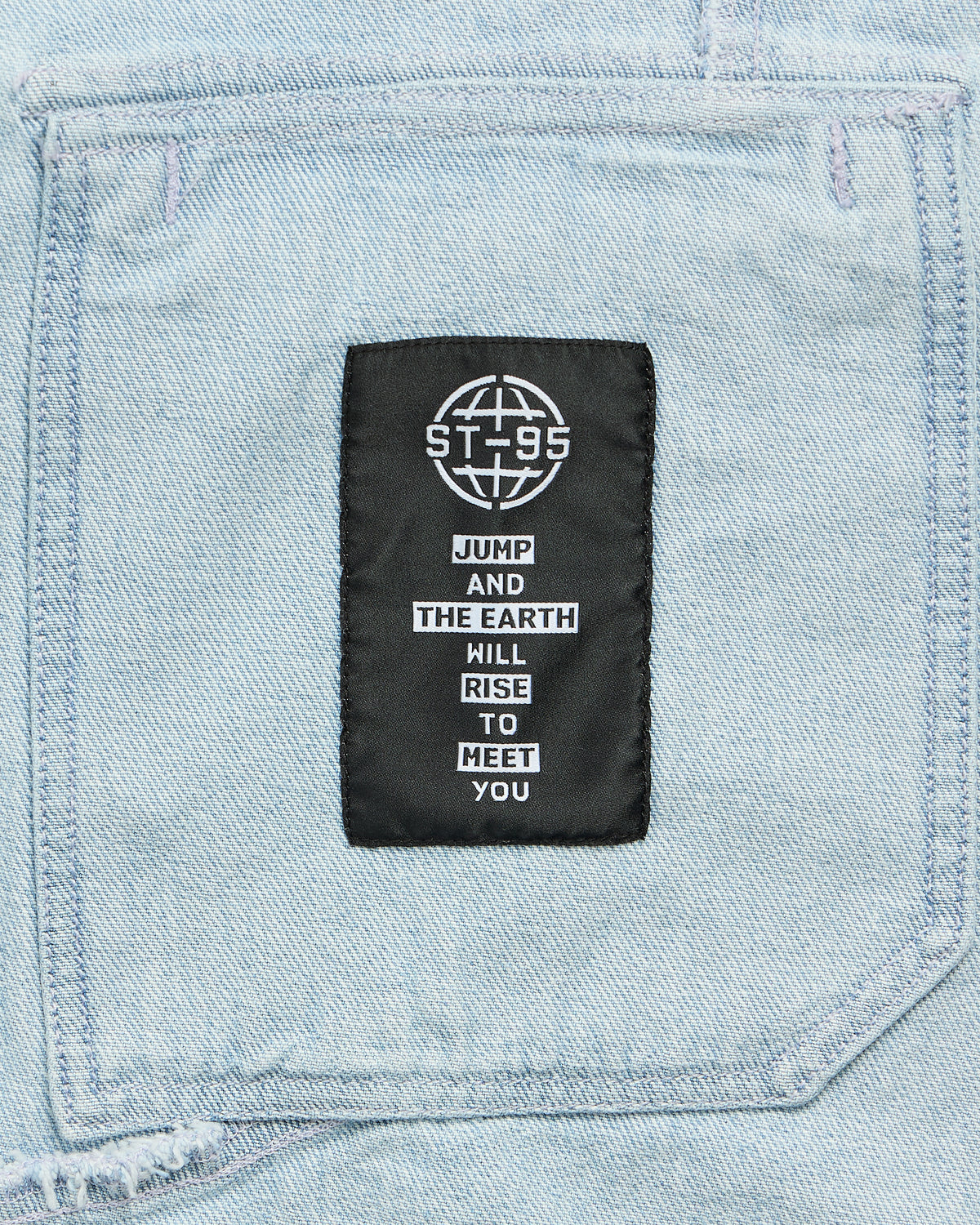 ST95 Motorino Denim Jacket Light Blue ST95