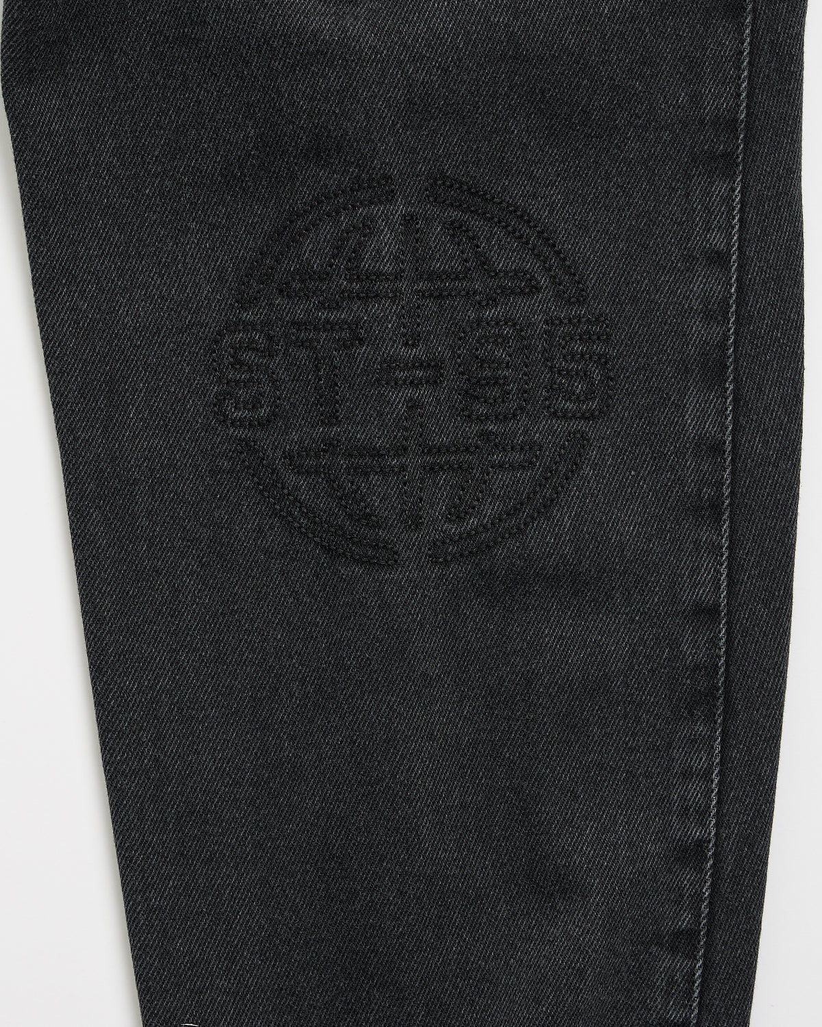 ST95 Motorino Denim Jacket Black Washed ST95