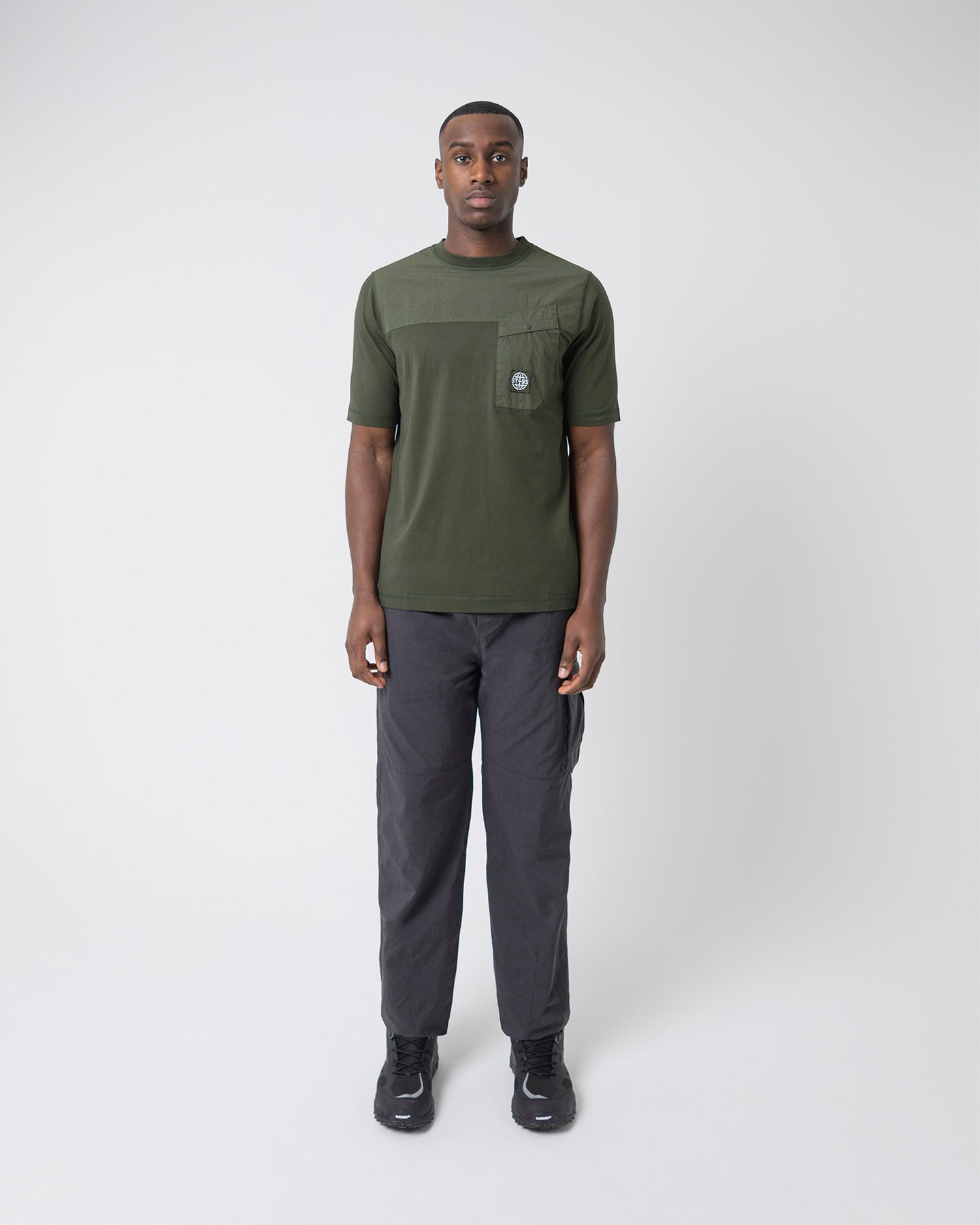 Pocket Tee - Dark Green ST95