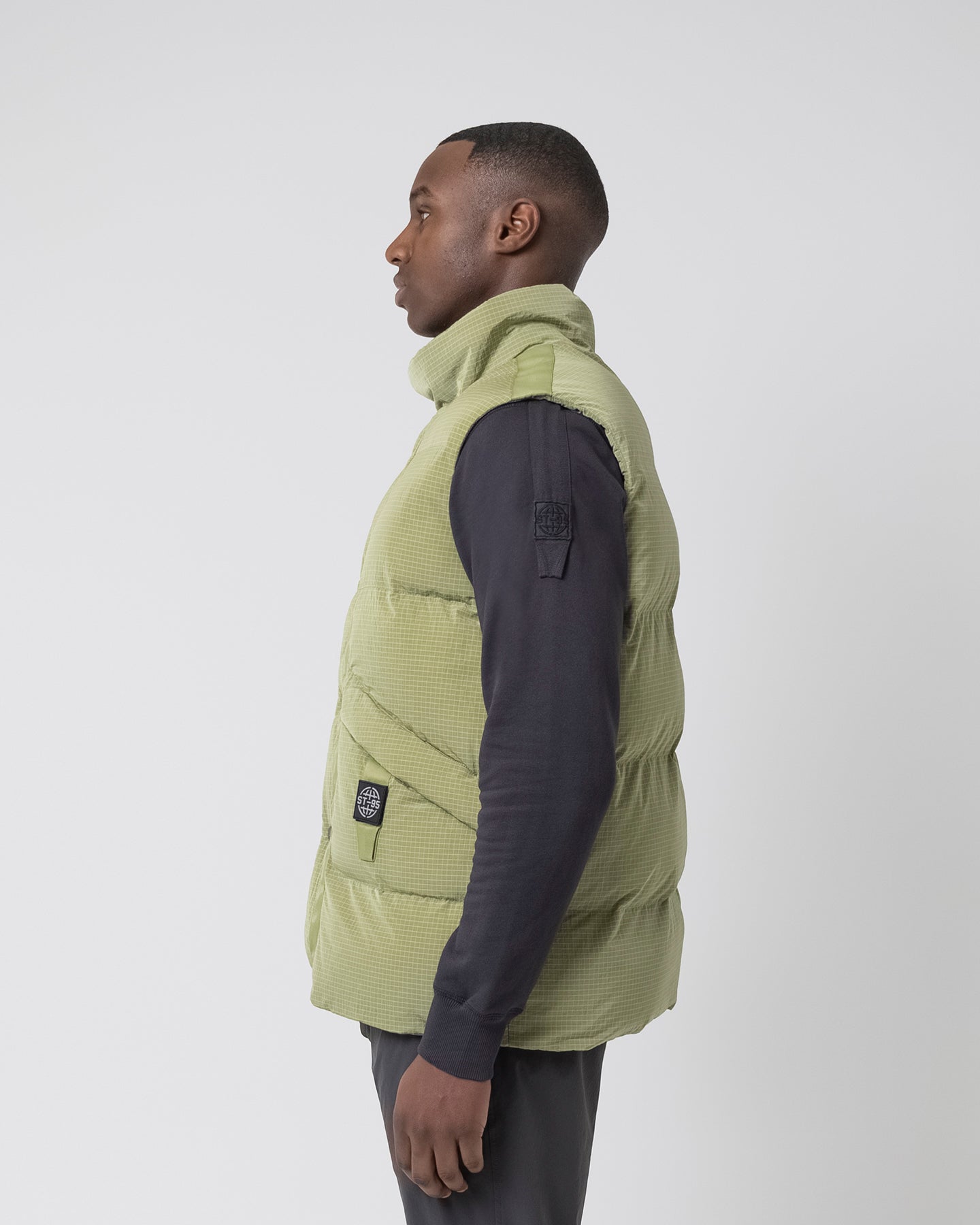 Puffer Vest - Light Green ST95