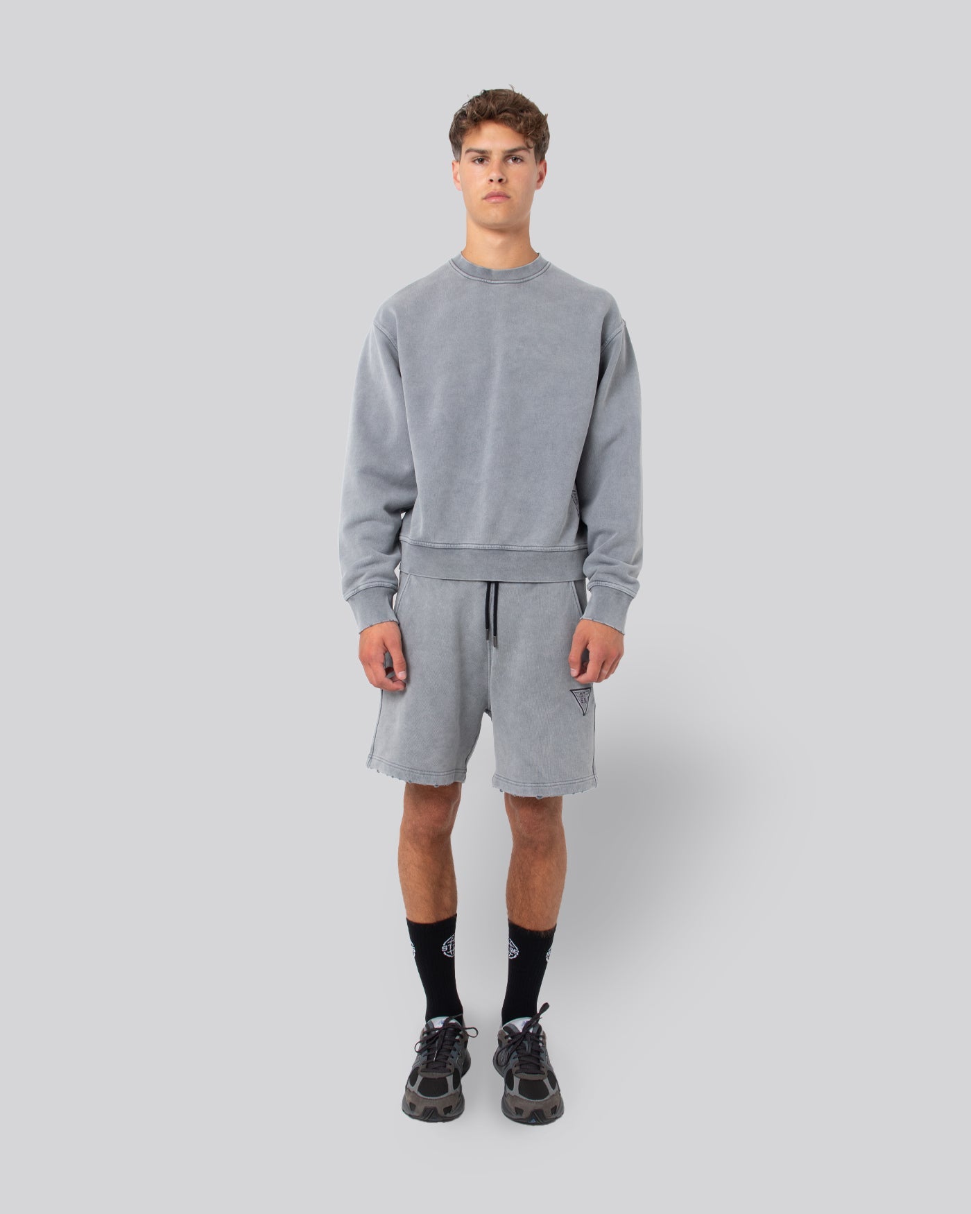 Acido Crew Sweat Acid Grey ST95