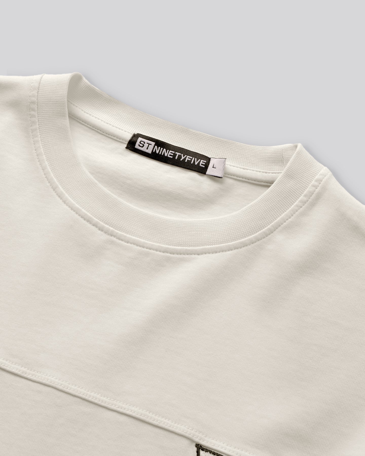 Laboratorio L/S T-Shirt Cloud Dancer ST95