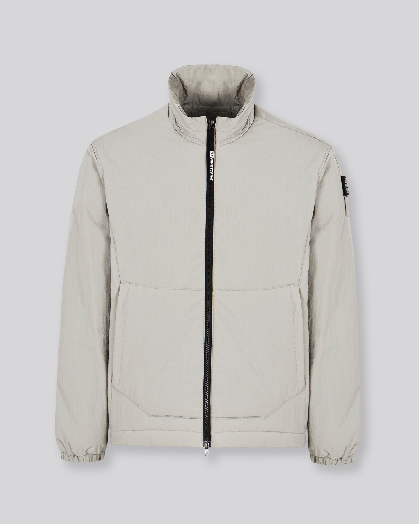Lightweight Padded Overshirt - Light Grey ST95
