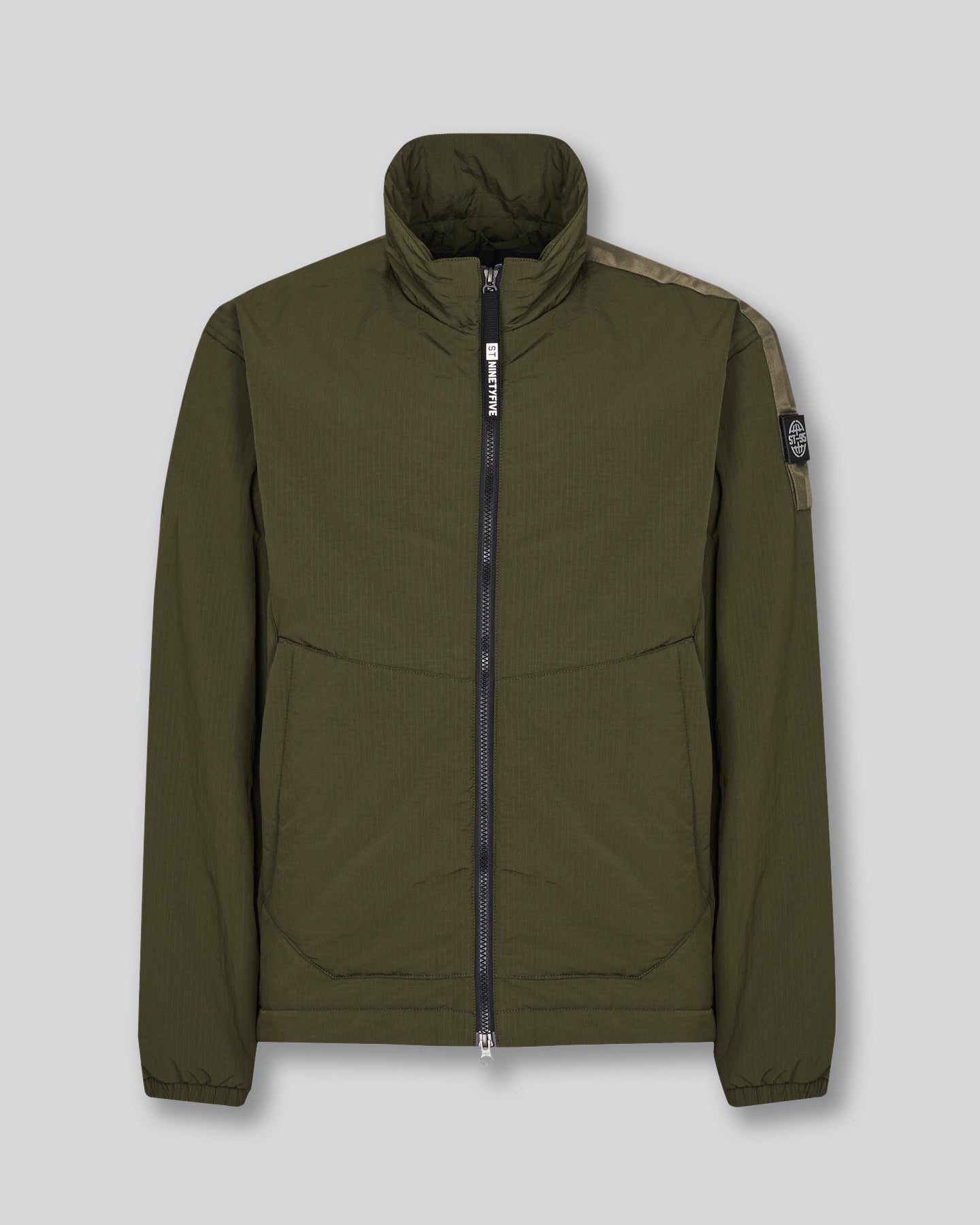 Lightweight Padded Overshirt - Olive ST95