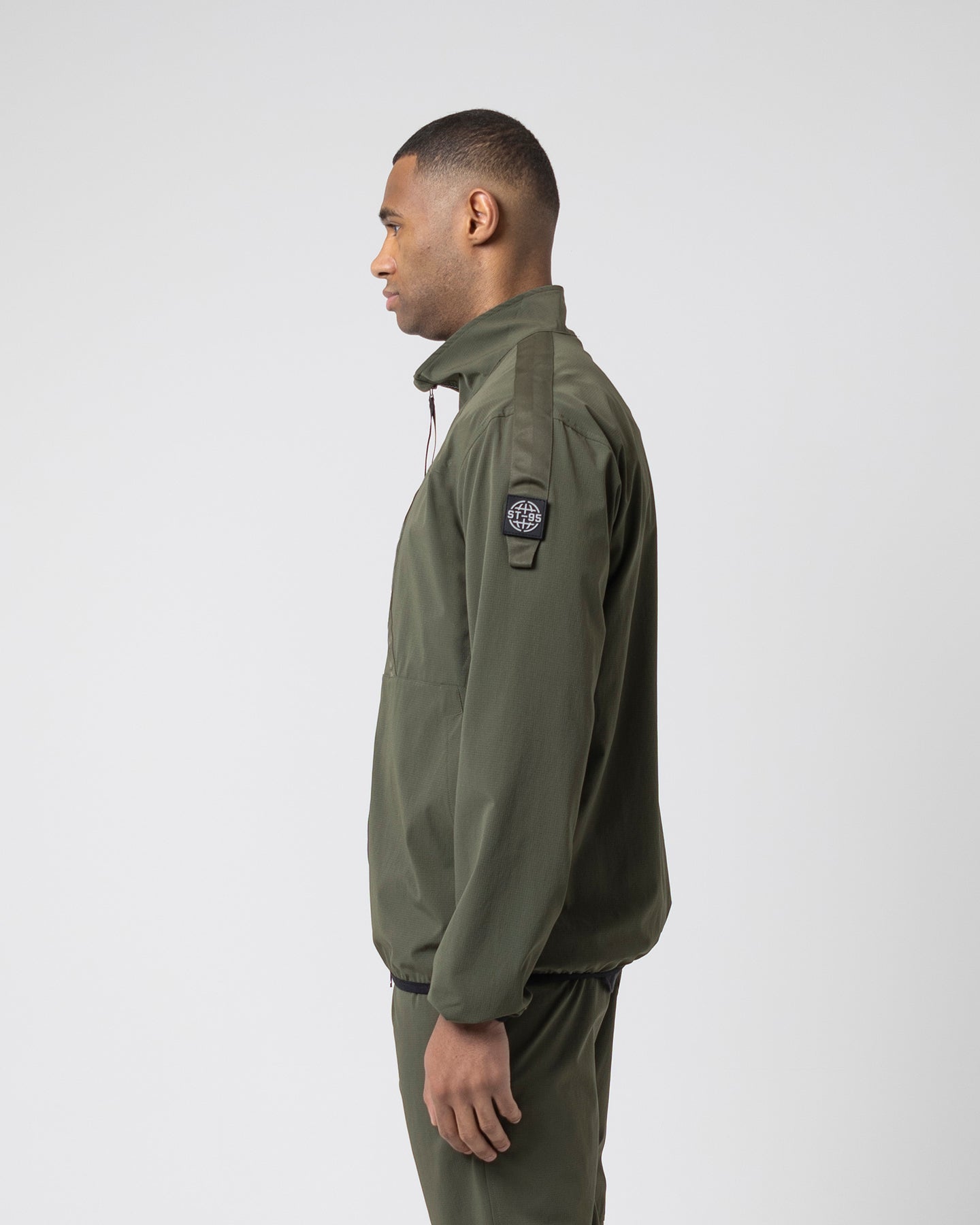ST95 4 Way Stretch Zip Through Jacket 2.0 Olive ST95