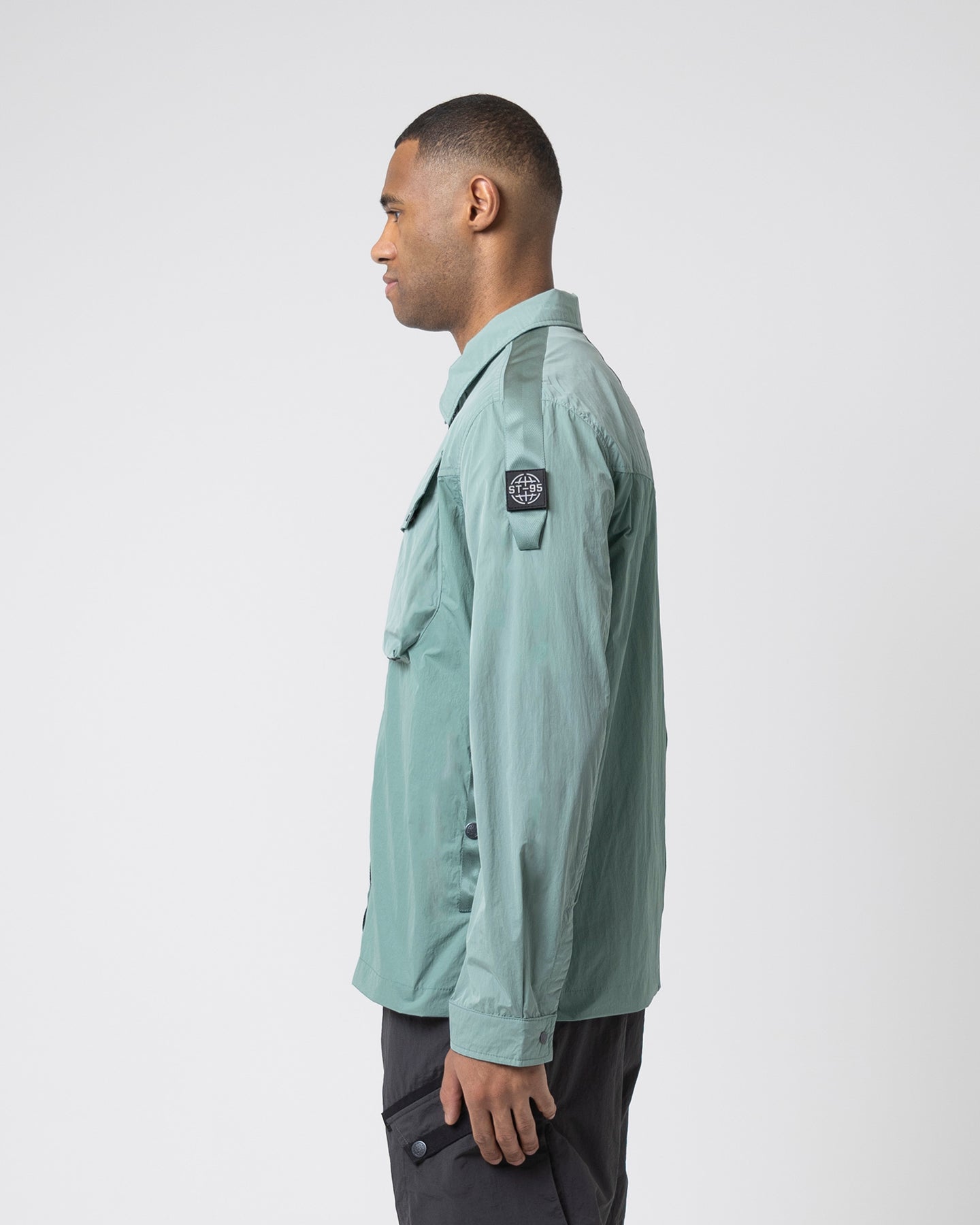 ST95 Ballute Overshirt Mid Green ST95