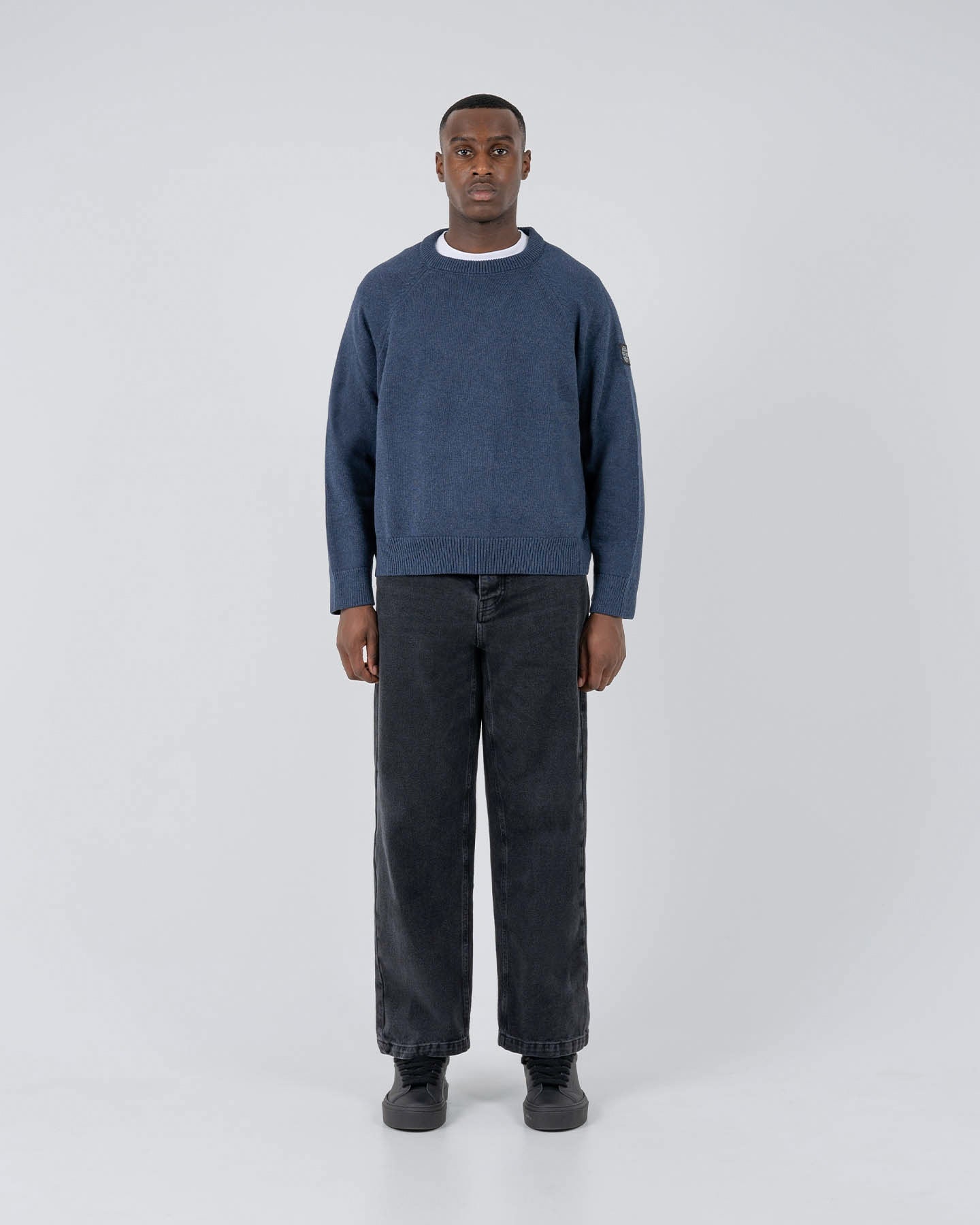 ST95 Bolsena Knit Sweater Navy ST95