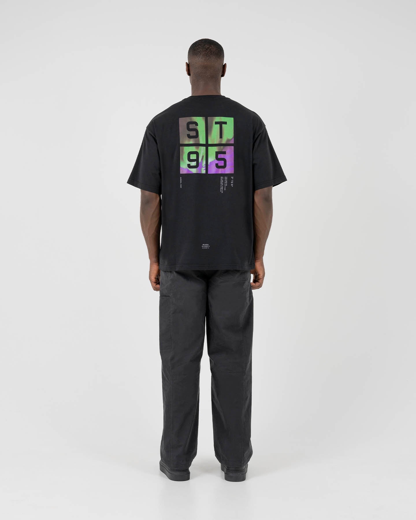 ST95 Borealis SS T-Shirt Black ST95