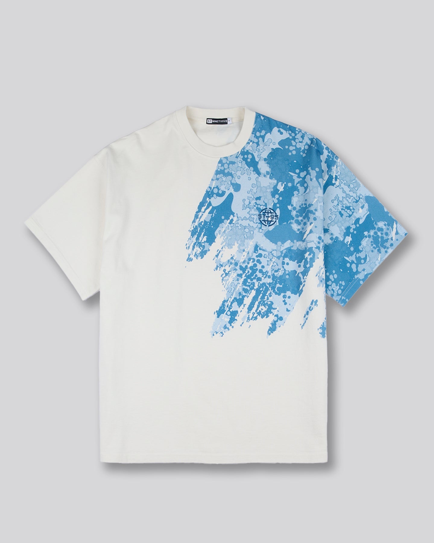 ST-95 x Anna Bergonzini Part Camouflage T-Shirt Off White ST95