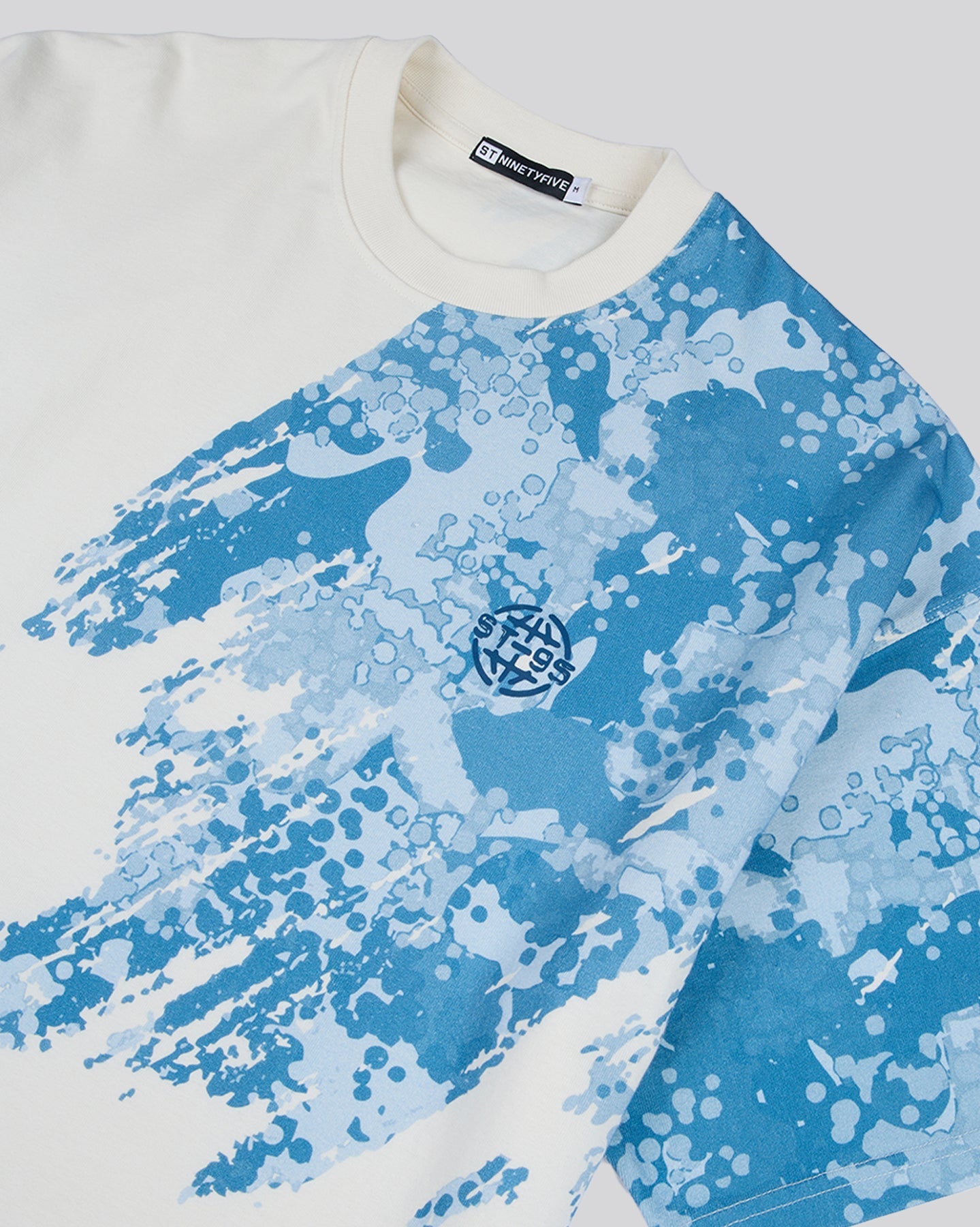 ST-95 x Anna Bergonzini Part Camouflage T-Shirt Off White ST95