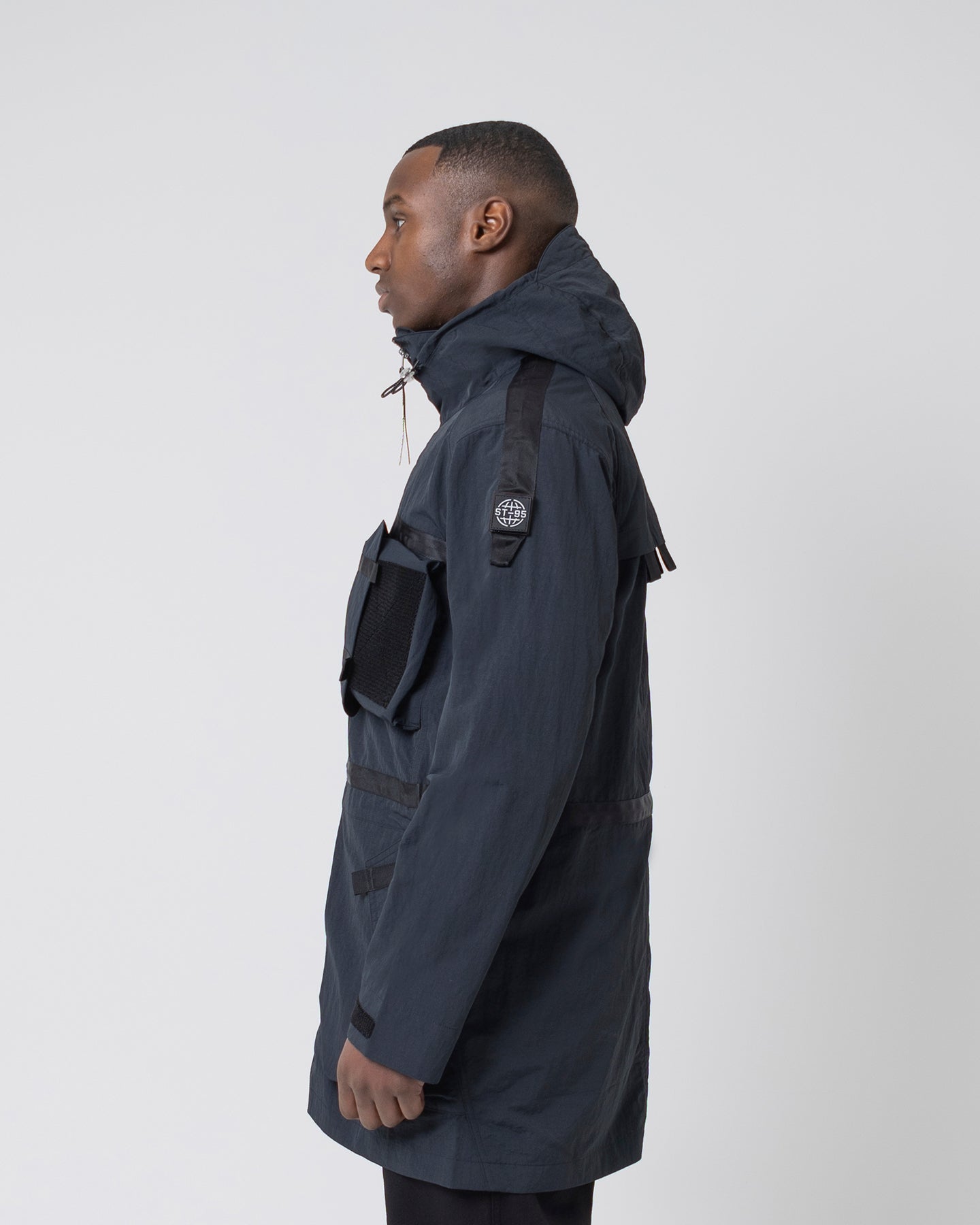 ST95 Geo Parka Black ST95