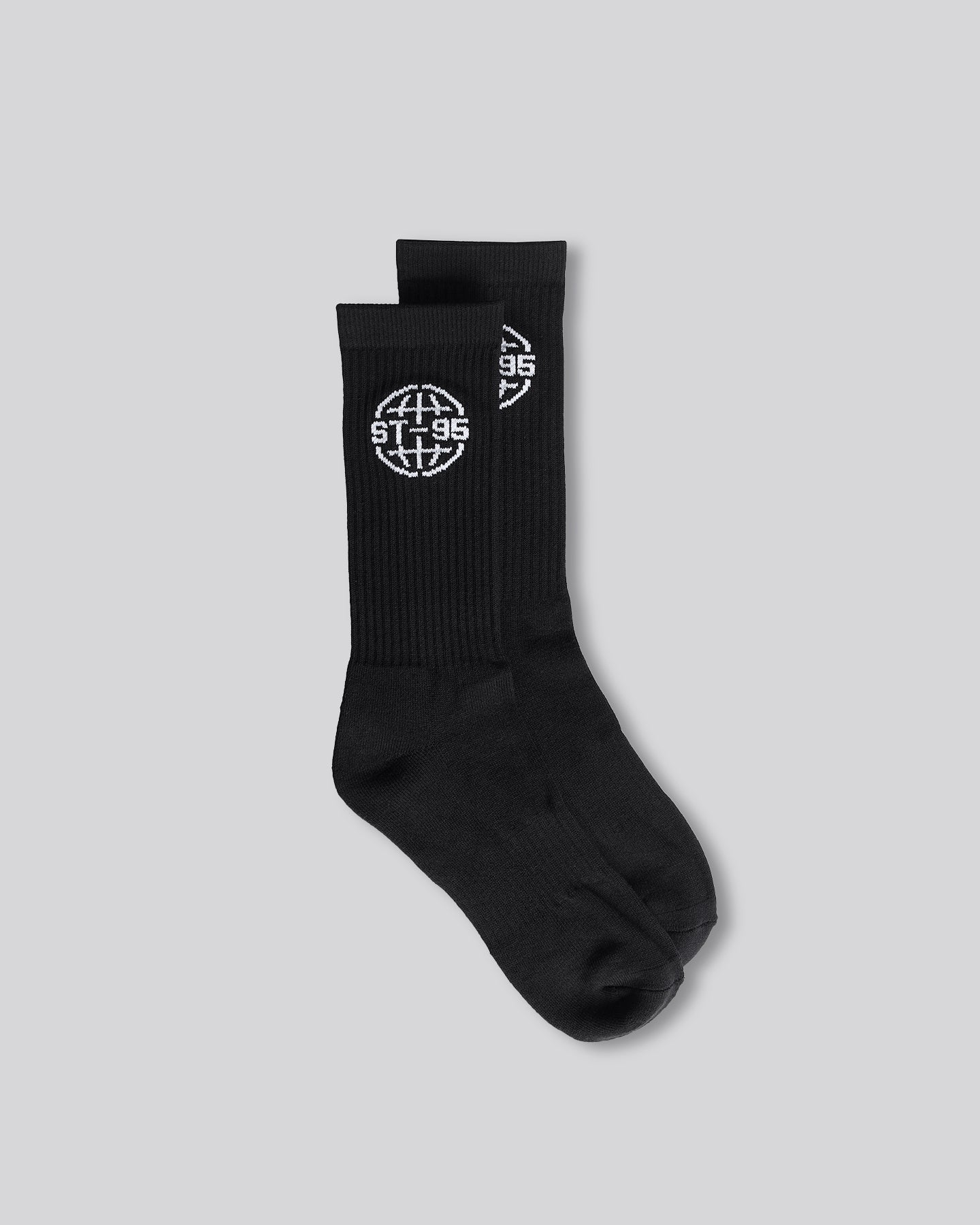 ST95 Globe Socks Black ST95