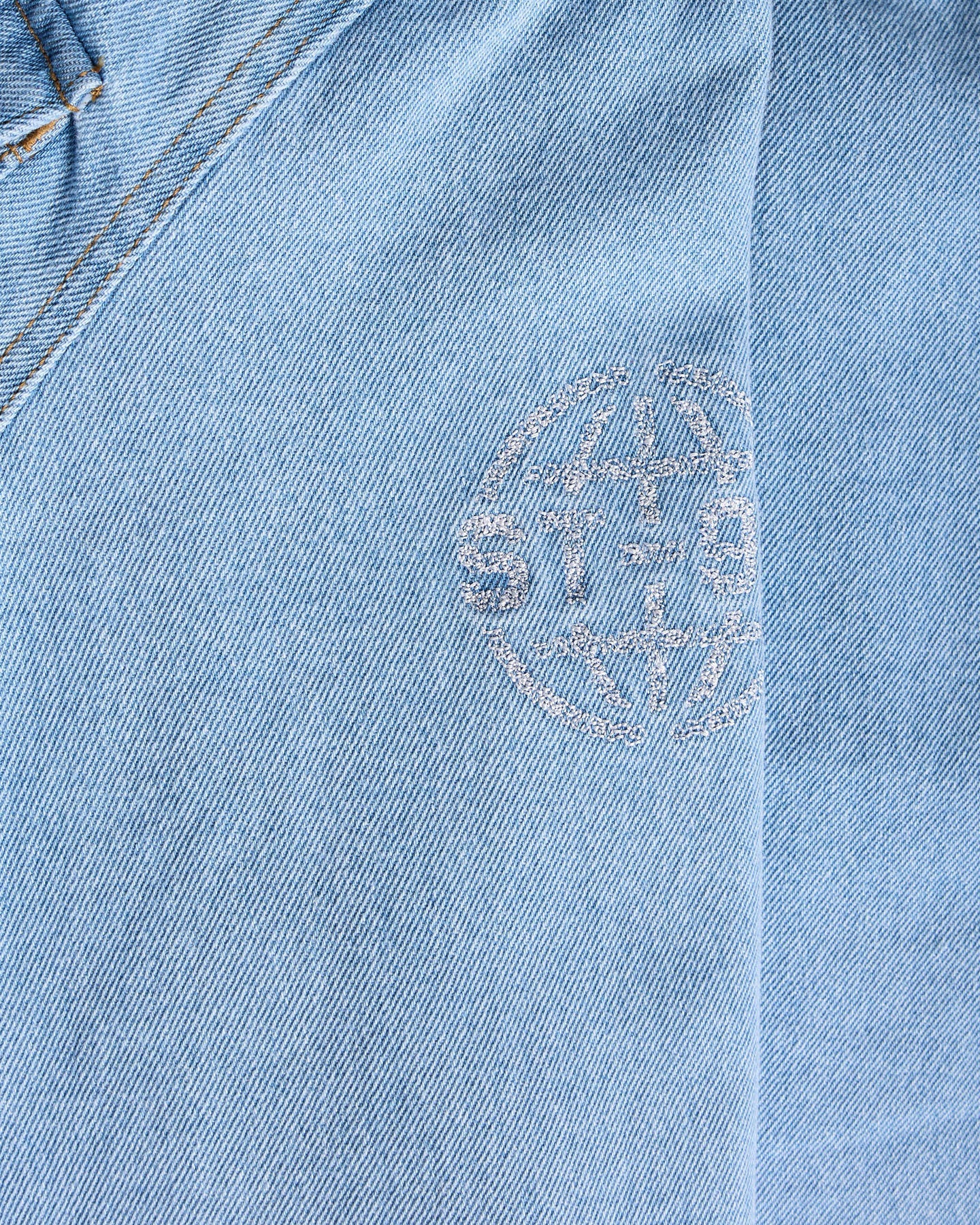 ST95 Misa Denim Shirt Washed Blue ST95