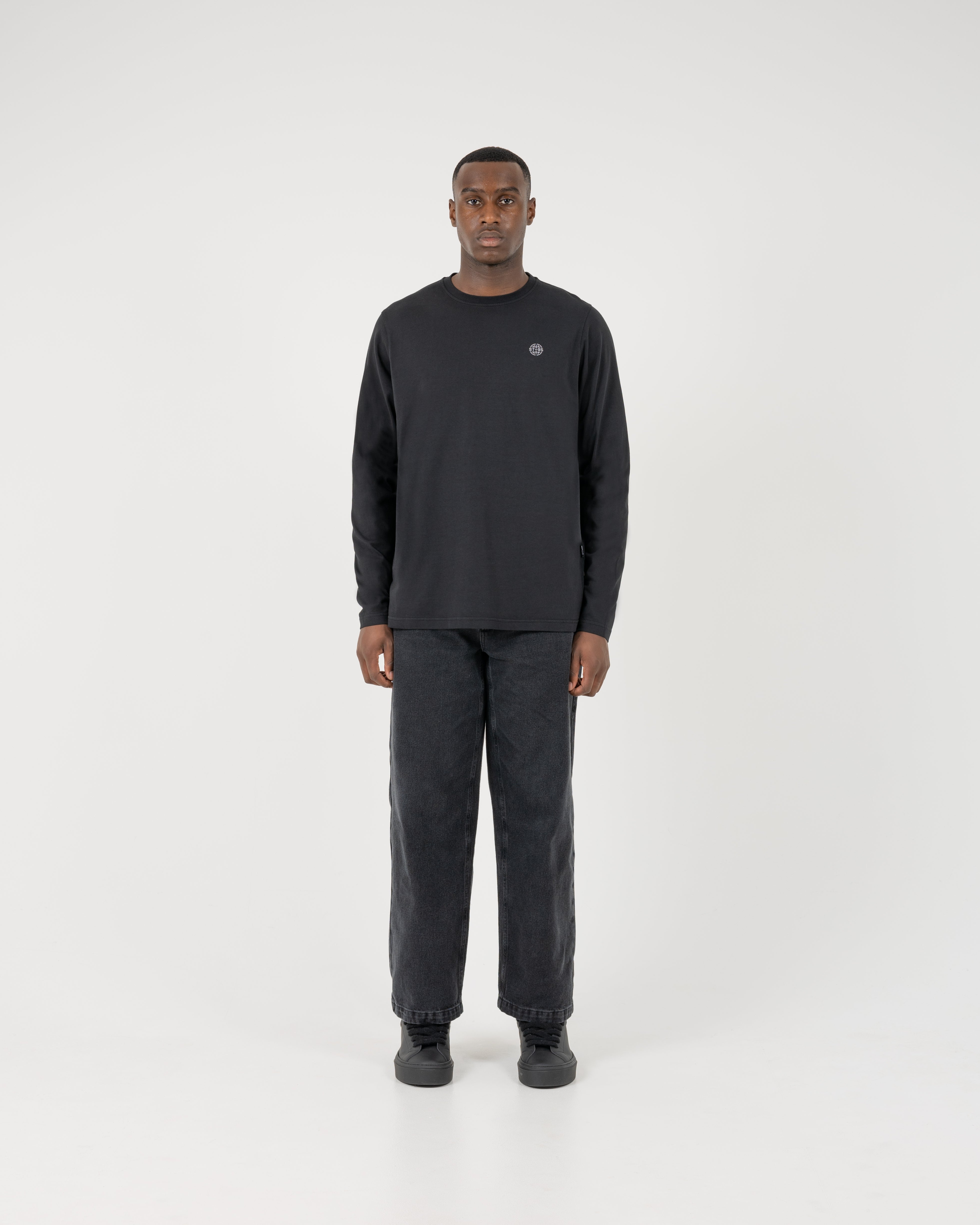 ST95 Northern Lights LS T-Shirt Black ST95