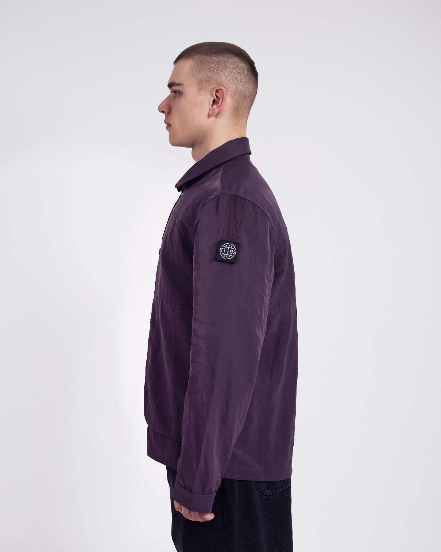 ST95 Oglio Overshirt Plum ST95