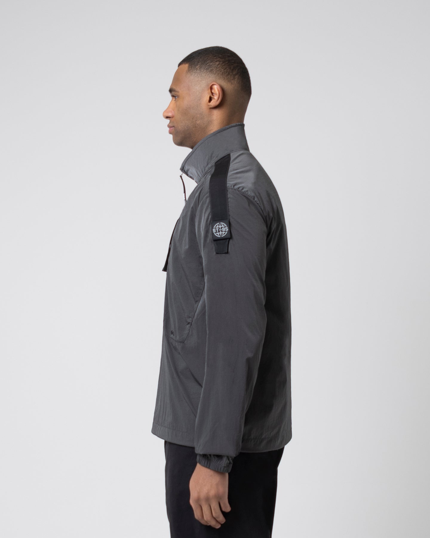 ST95 Overshirt 02 Black ST95