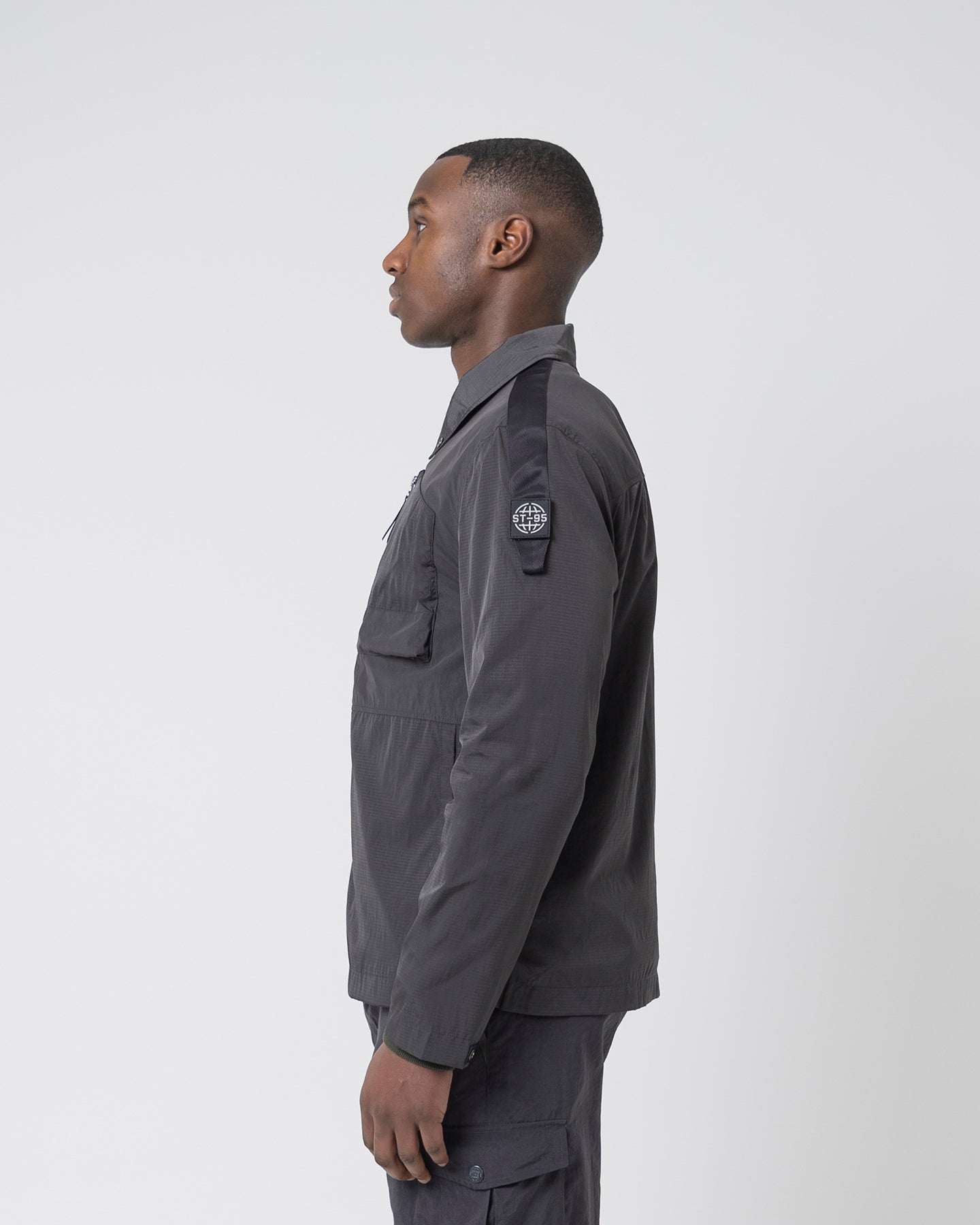 ST95 Parsec Overshirt Black ST95
