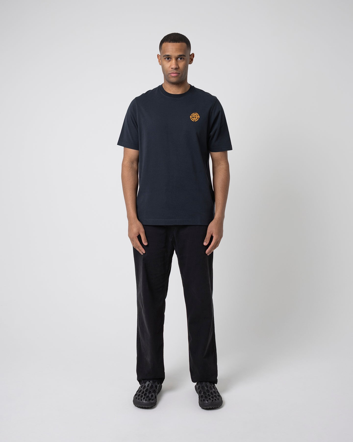ST95 SS Etichetta Tee Black ST95