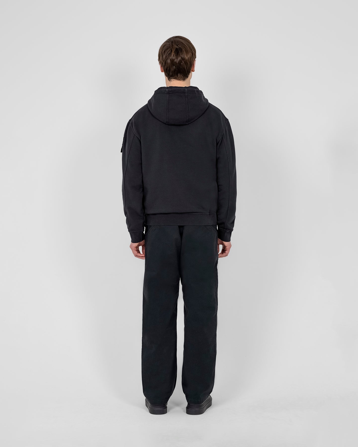 ST95 Sole Nucleo Oversized Hoodie Black ST95