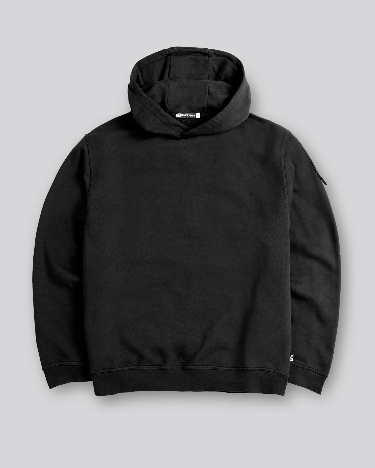 ST95 Sole Nucleo Oversized Hoodie Black ST95