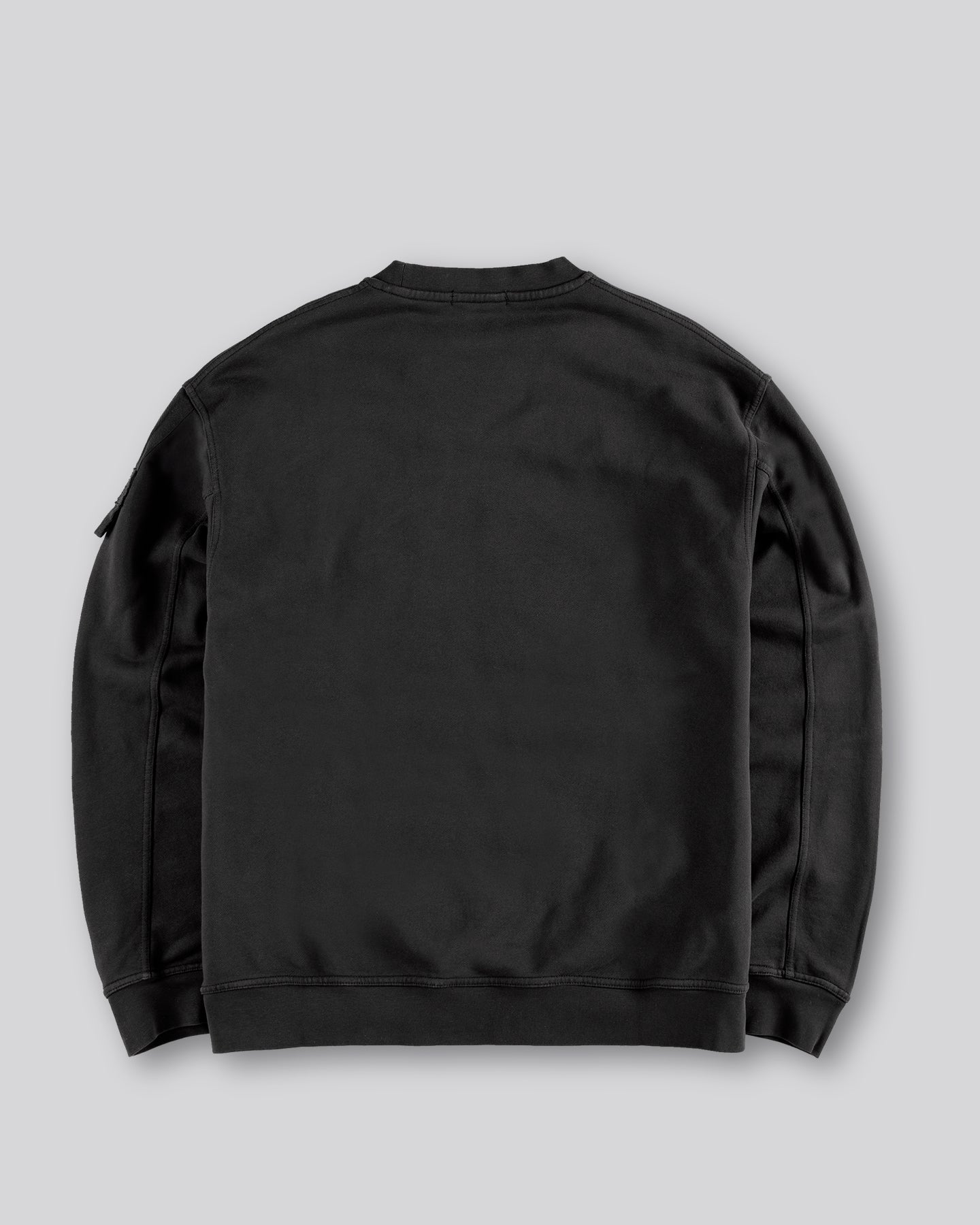 ST95 Luna Nucleo Oversized Crew Sweatshirt Black ST95