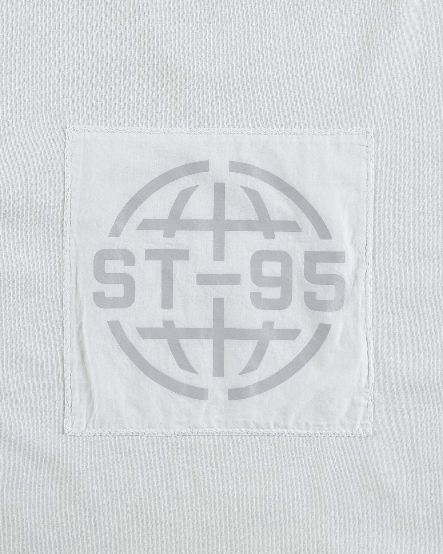 ST95 Urano Patch Oversized SS T-shirt Off White ST95