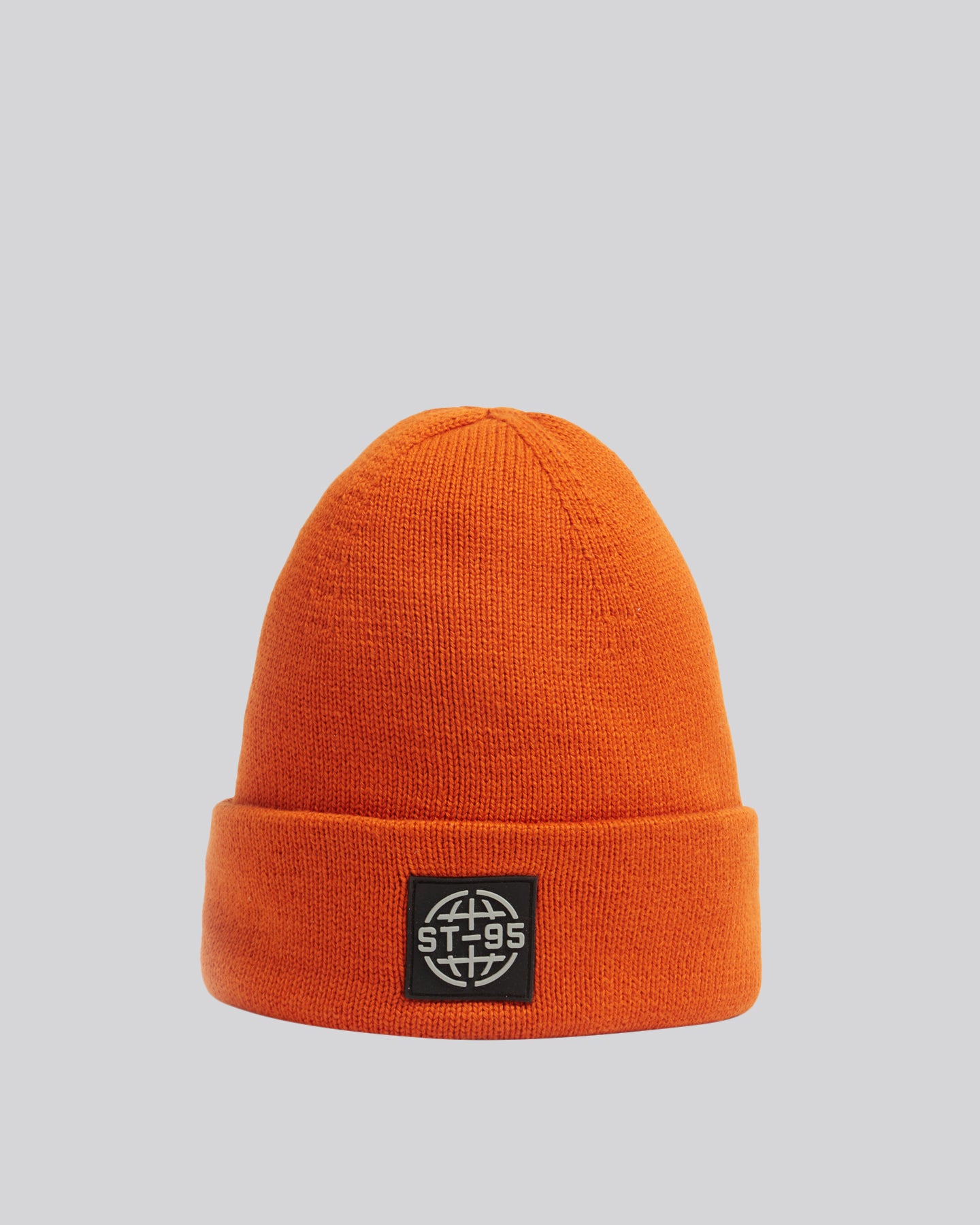 ST95 Core Patch Logo Beanie Rust ST95