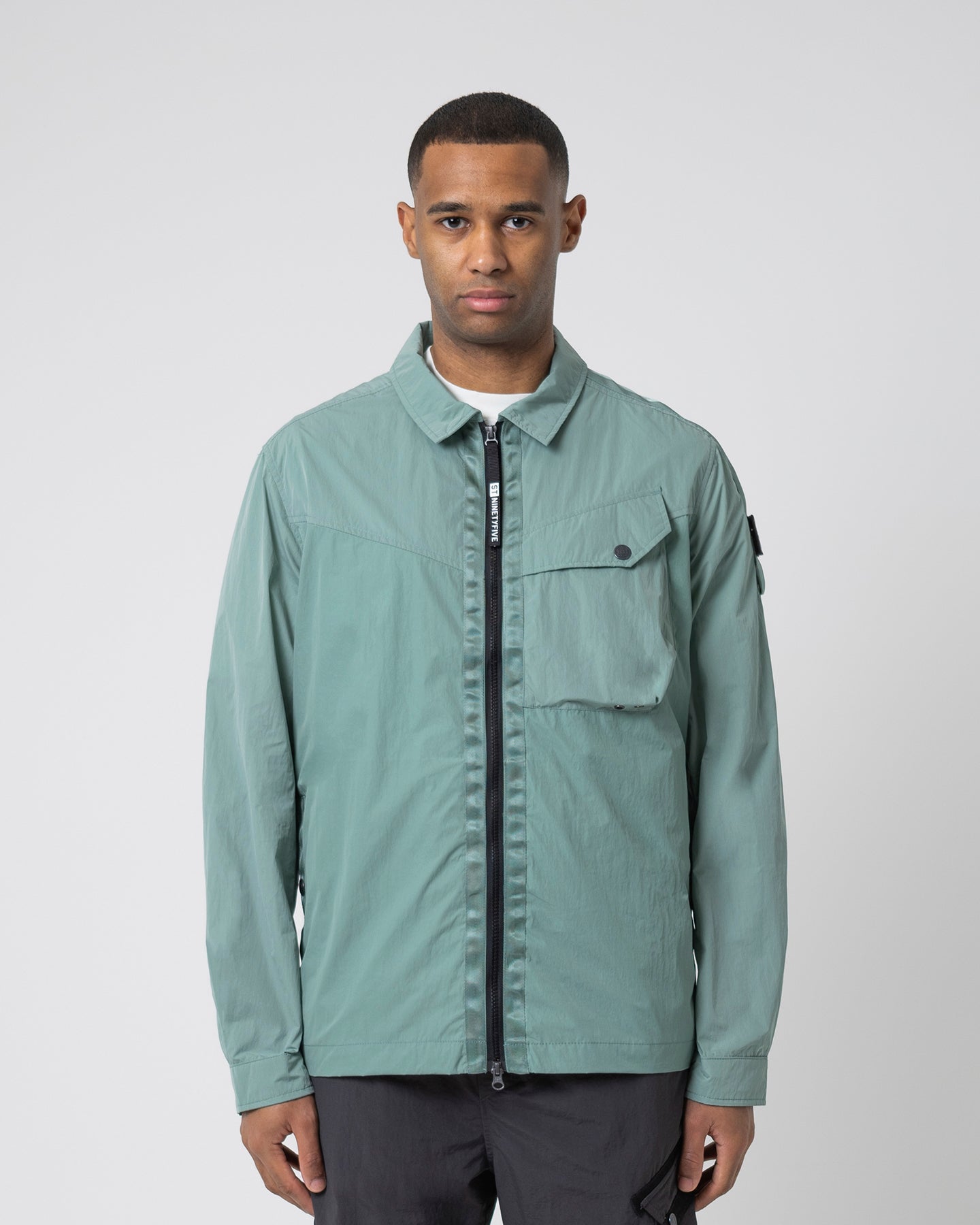 Ballute Overshirt - Mid Green ST95