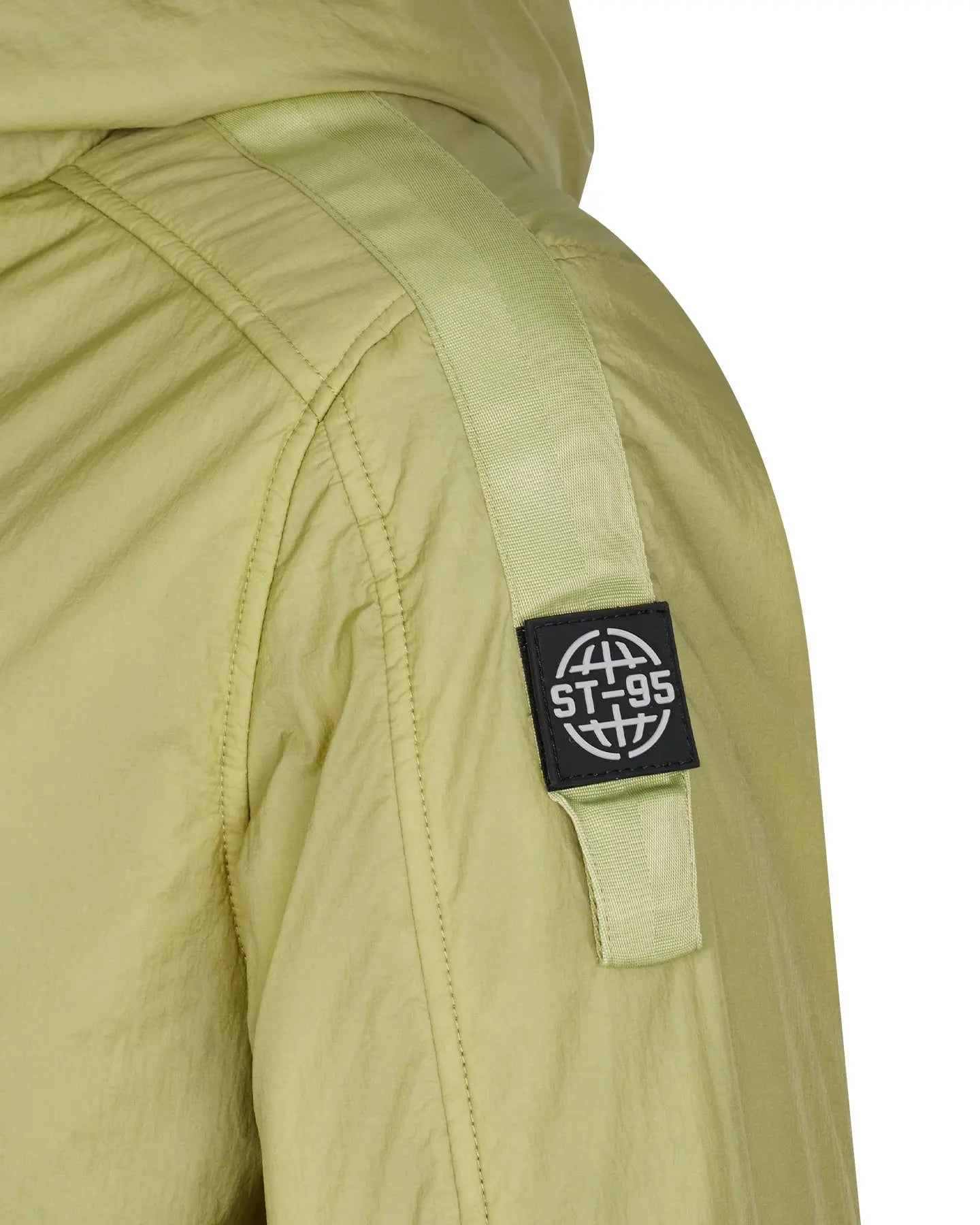 Helio Hooded Padded Blouson - Light Green ST95