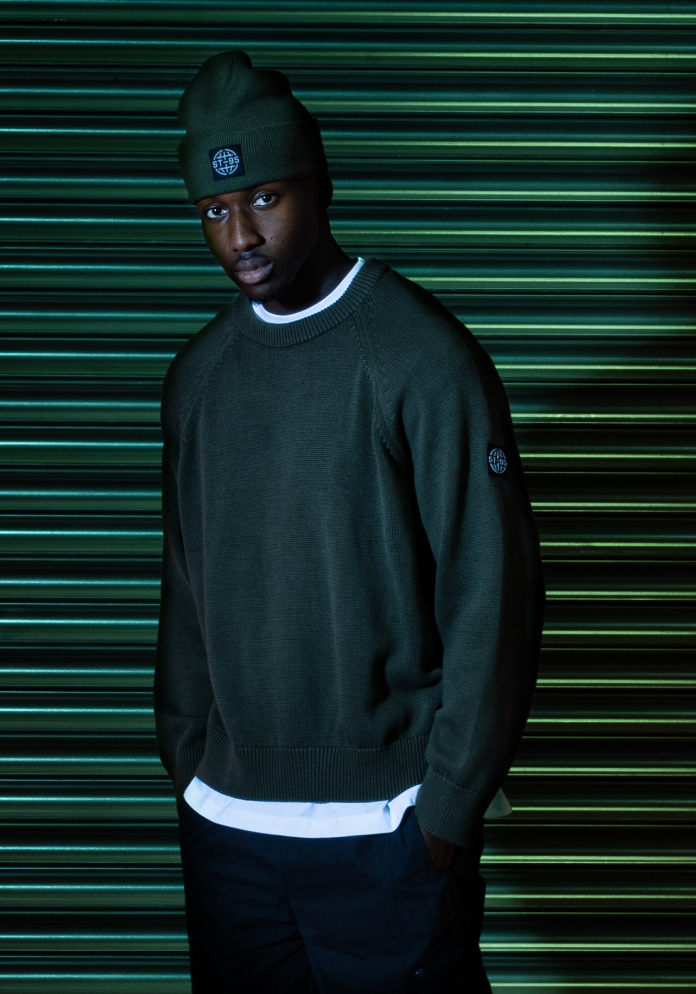 Nucleo Tierra Crew Sweat Dark Green