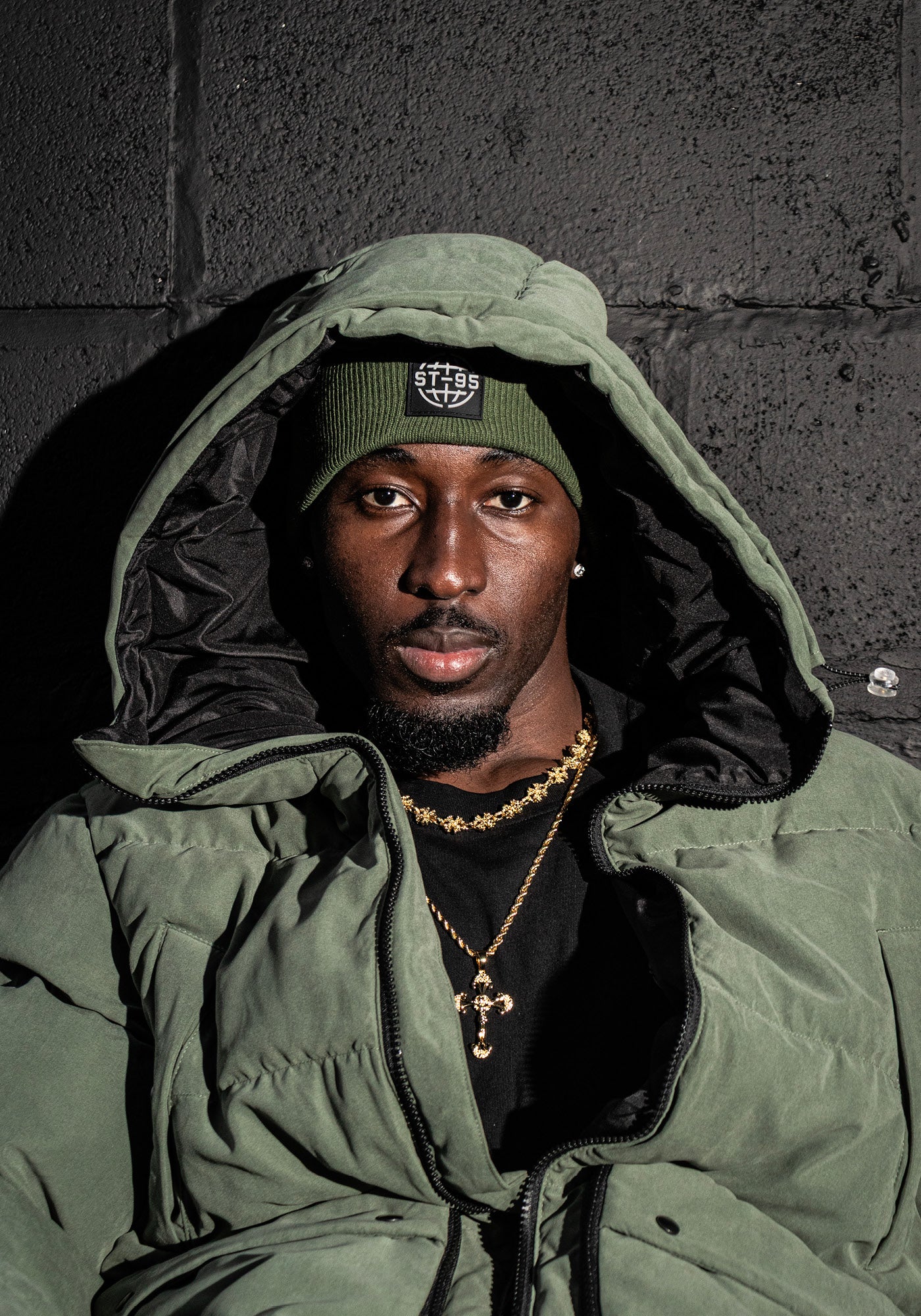 Arno down coat four leaf clover