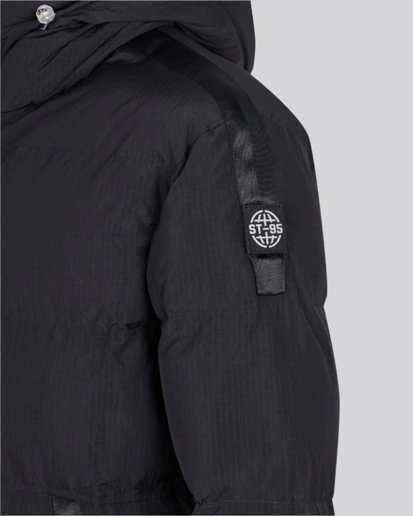 Hooded Puffer - Black ST95