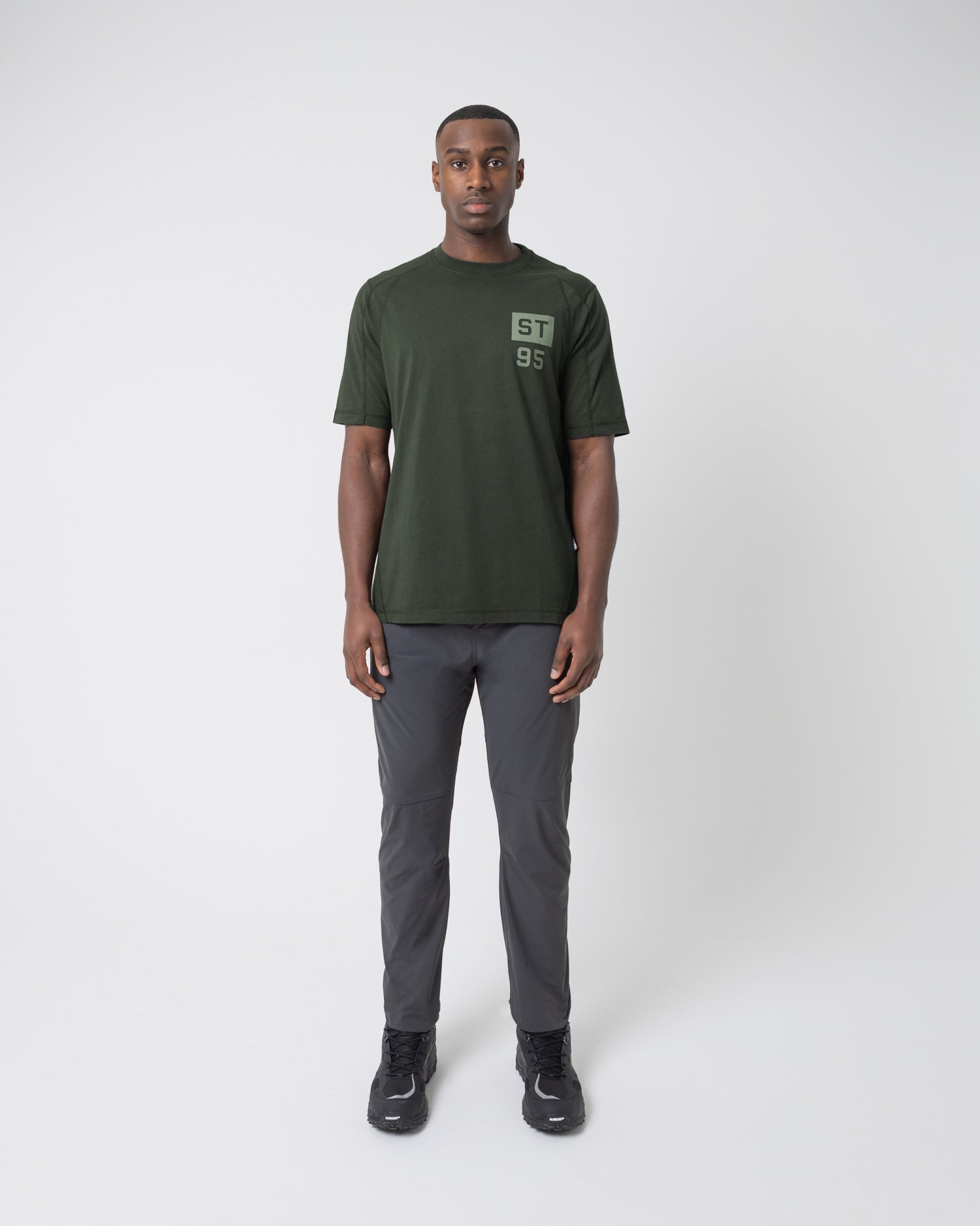 Jump Tee - Dark Green ST95