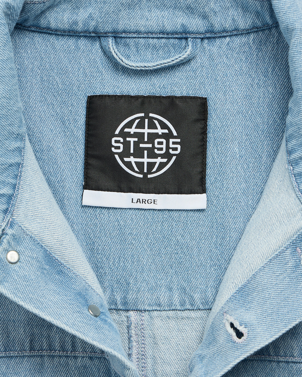 ST95 Motorino Denim Jacket Light Blue ST95