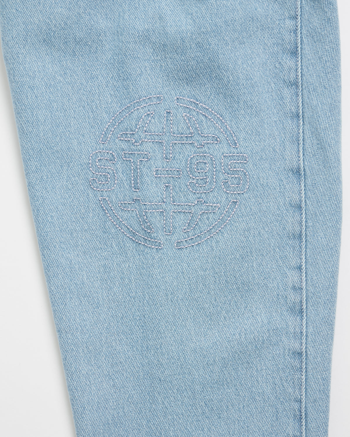 ST95 Motorino Denim Jacket Light Blue ST95