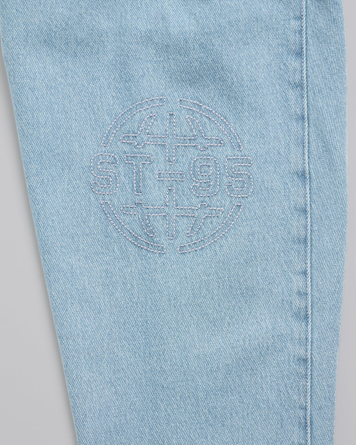 ST95 Motorino Denim Jacket Light Blue ST95