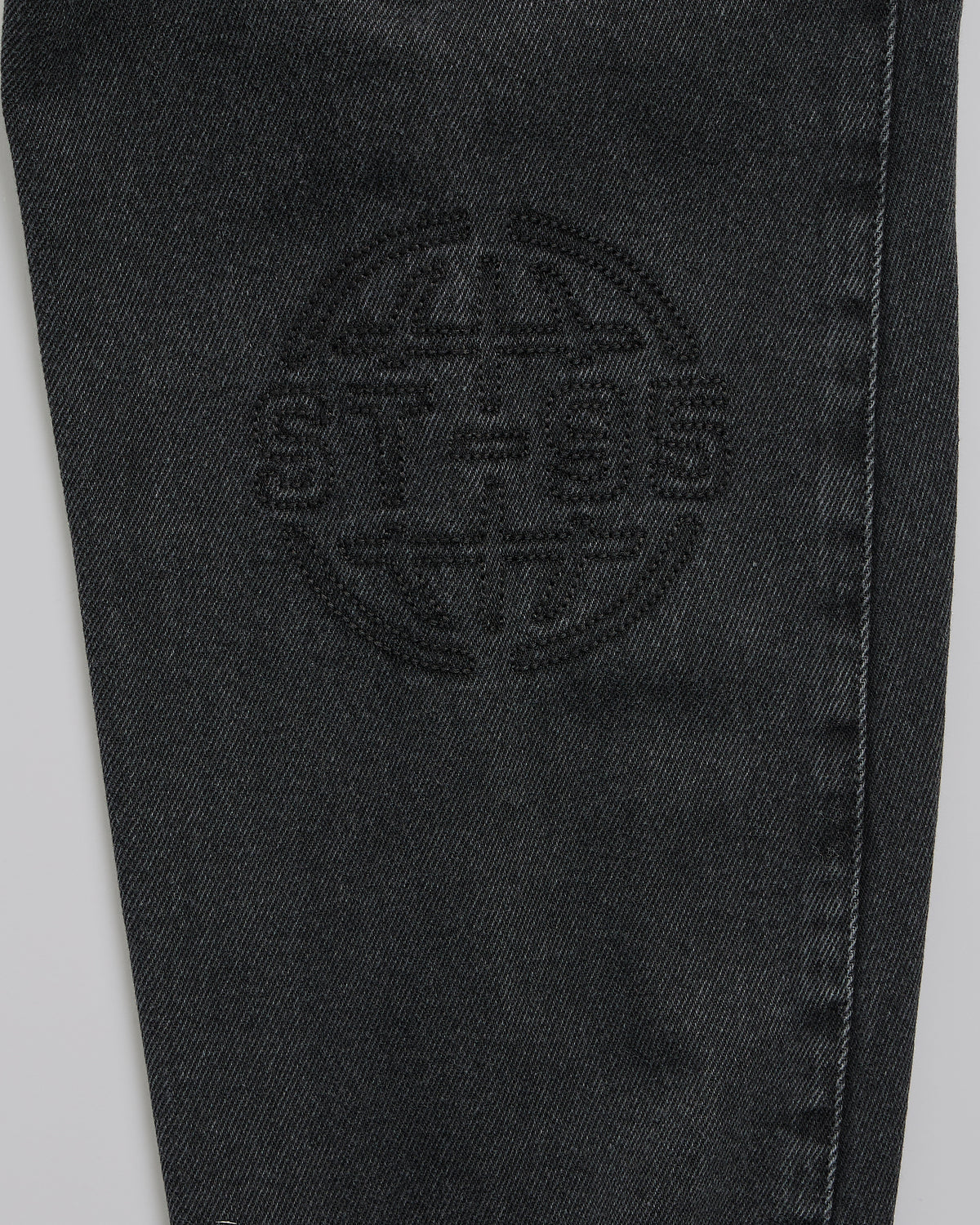 ST95 Motorino Denim Jacket Black Washed ST95