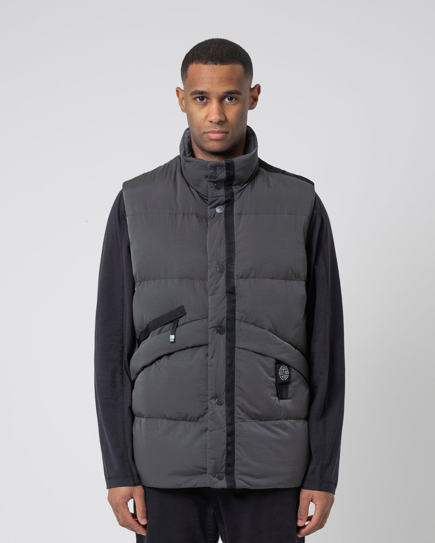 Puffer Vest - Black ST95