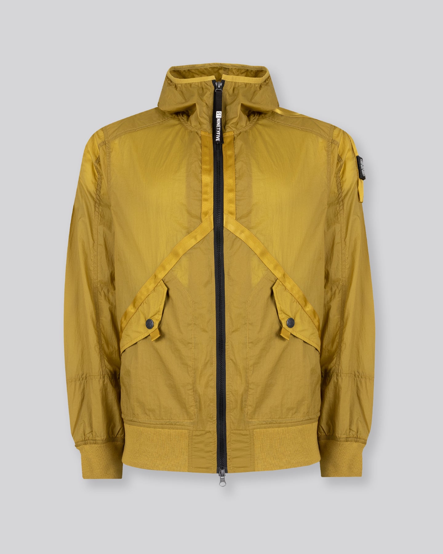 Helio Hooded Blouson - Dark Yellow ST95