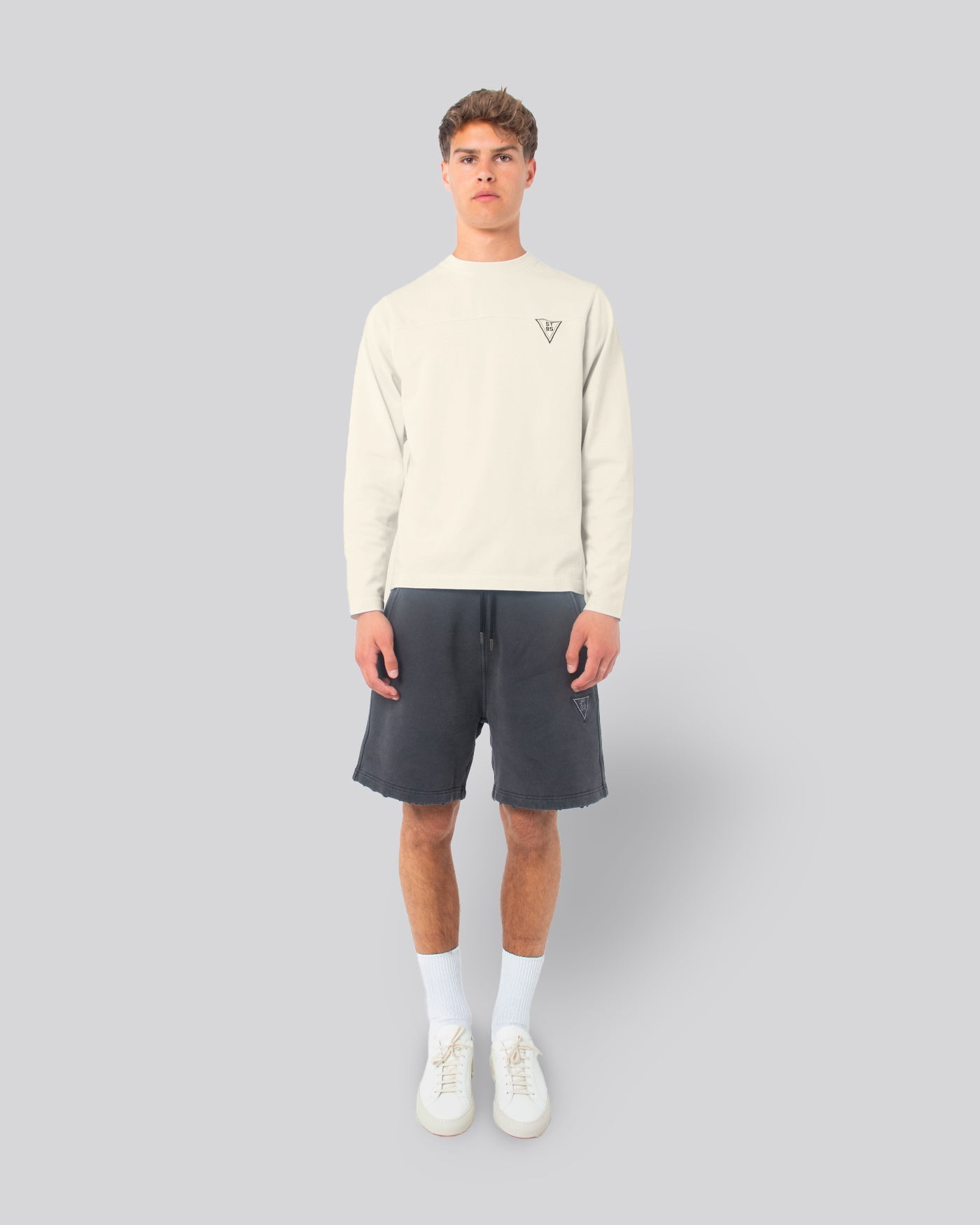 Laboratorio L/S T-Shirt Cloud Dancer ST95