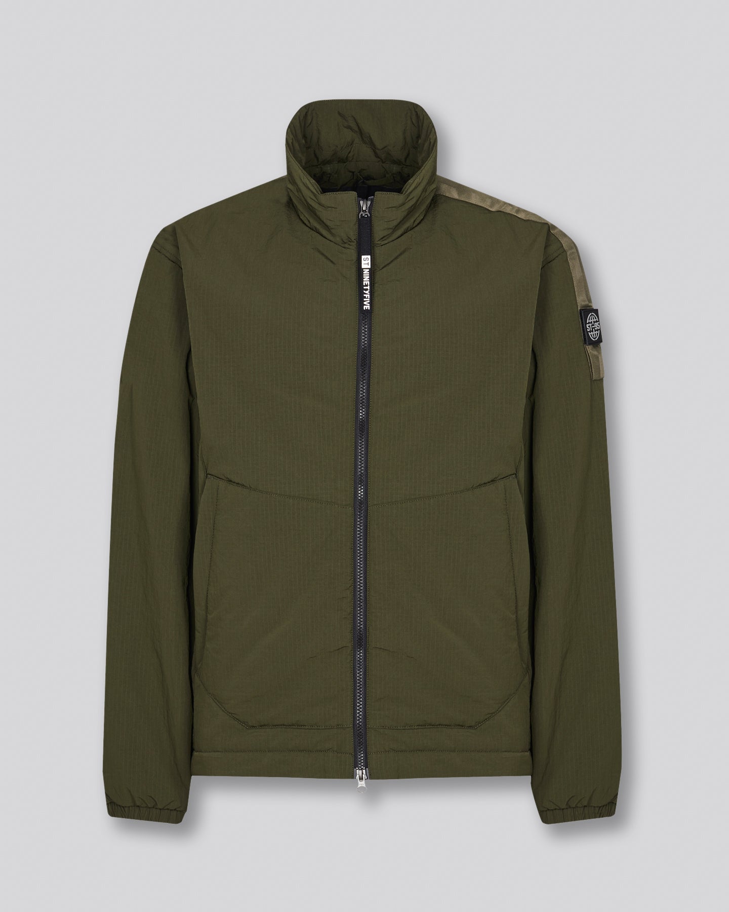 Lightweight Padded Overshirt - Olive ST95